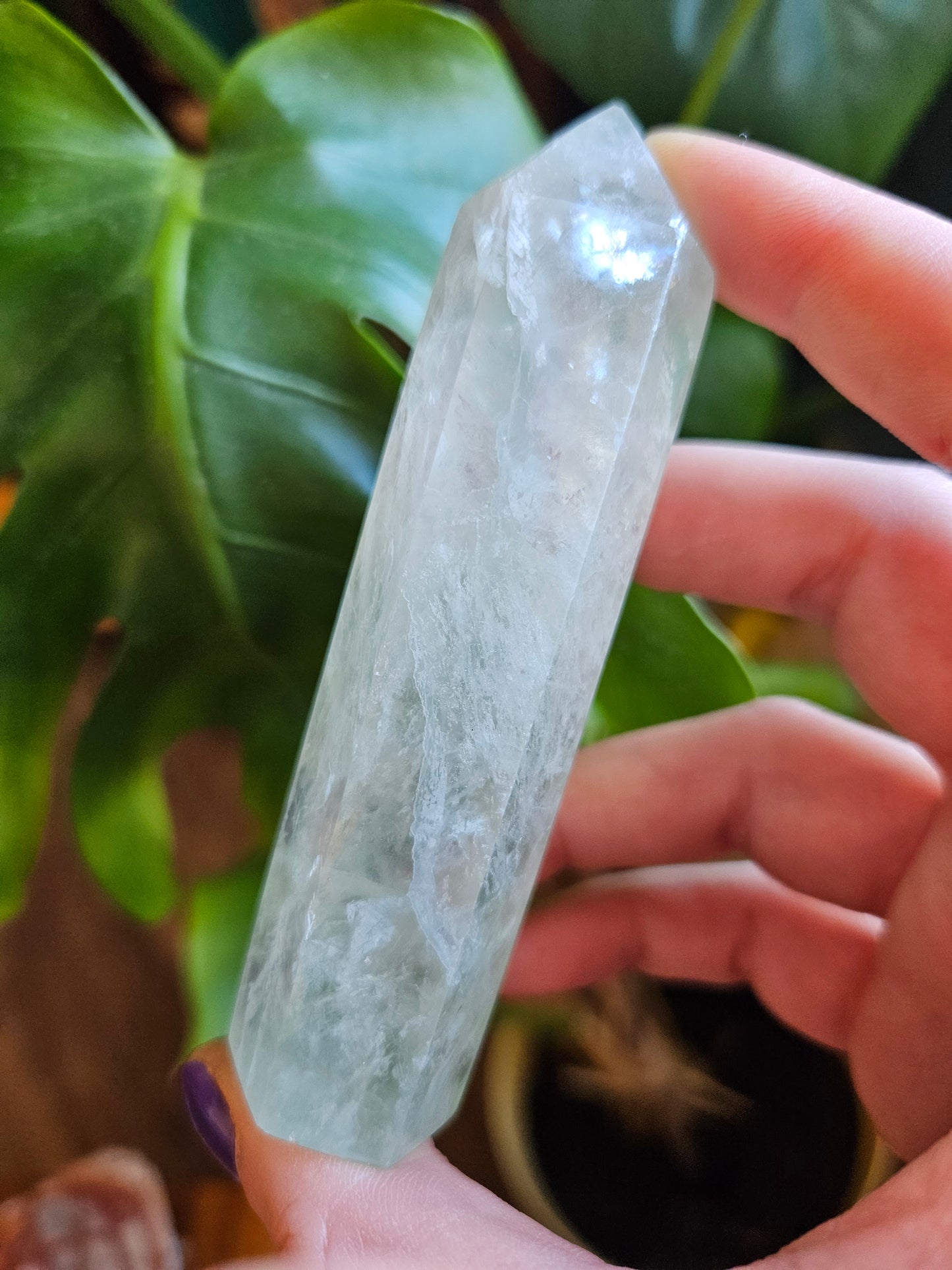 Green Fluorite tower