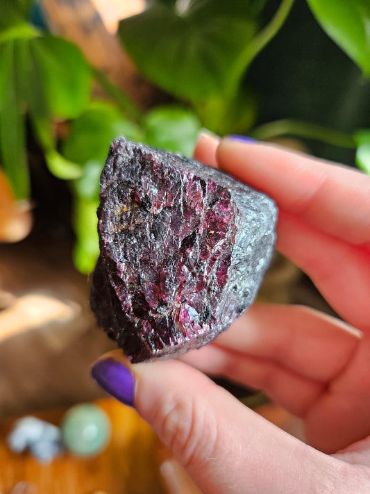 Raw Pyrope Garnet