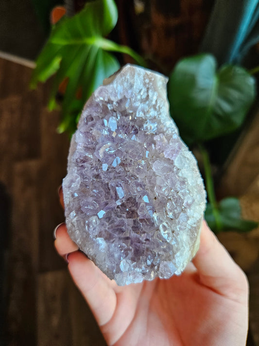Lilac Amethyst geode