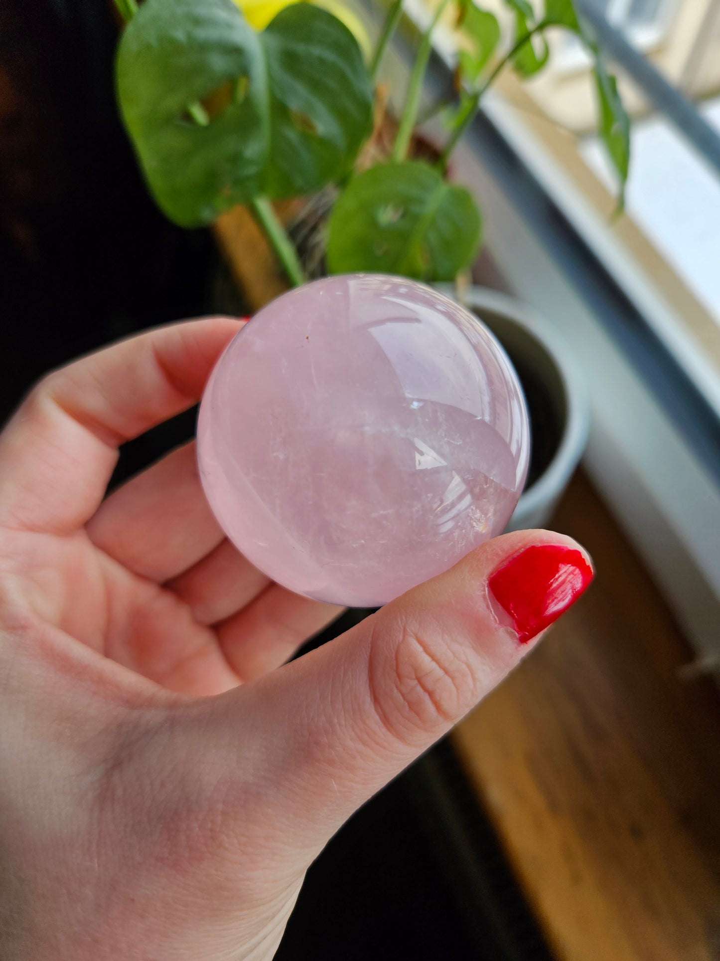Rose Quartz sphere