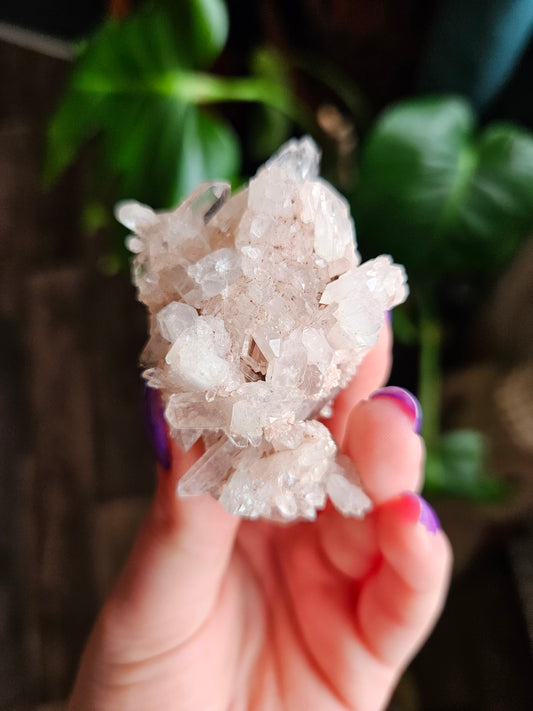 Pink Colombian Lemurian Quartz