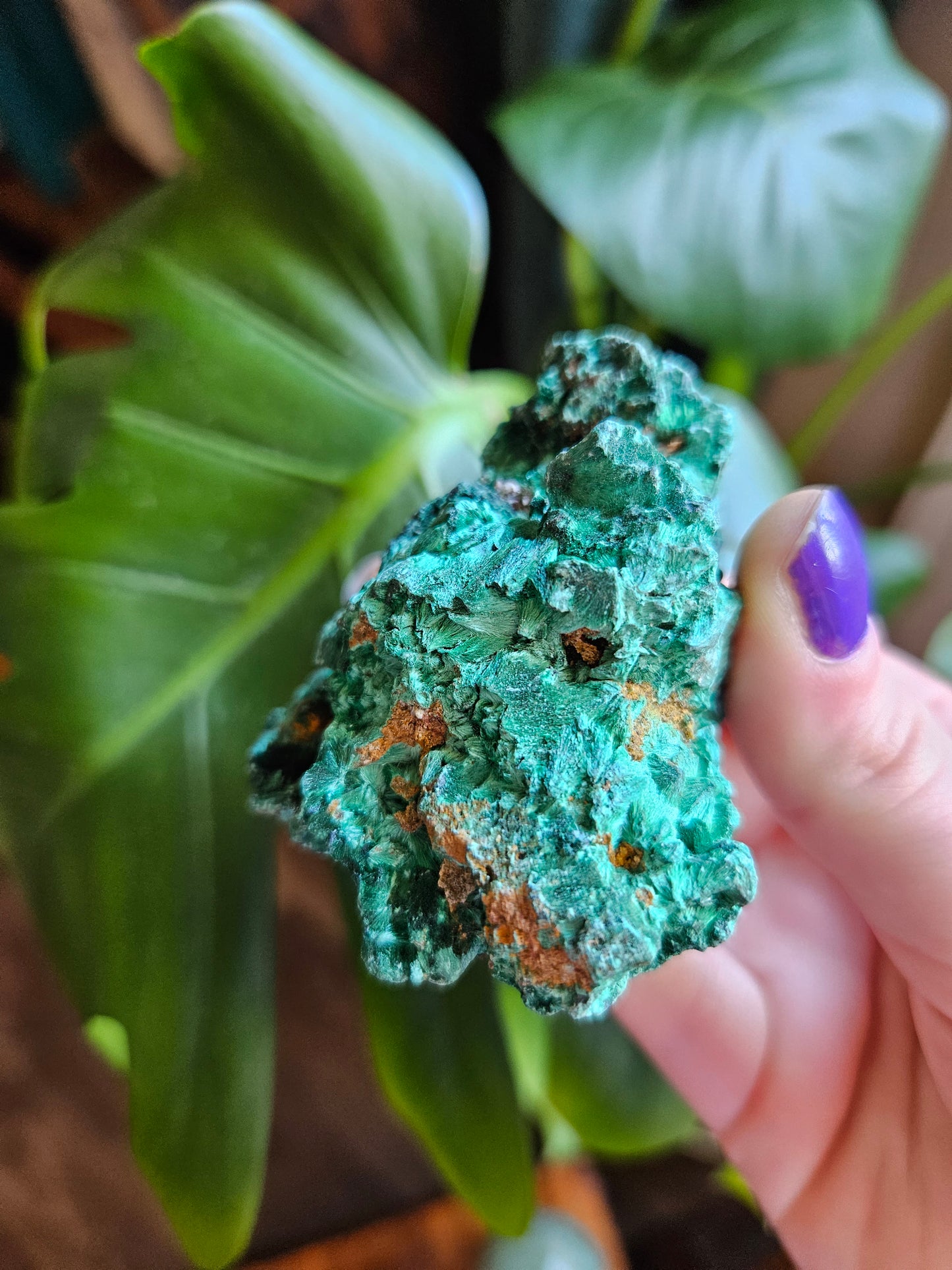 Velvet Malachite specimen - 194g