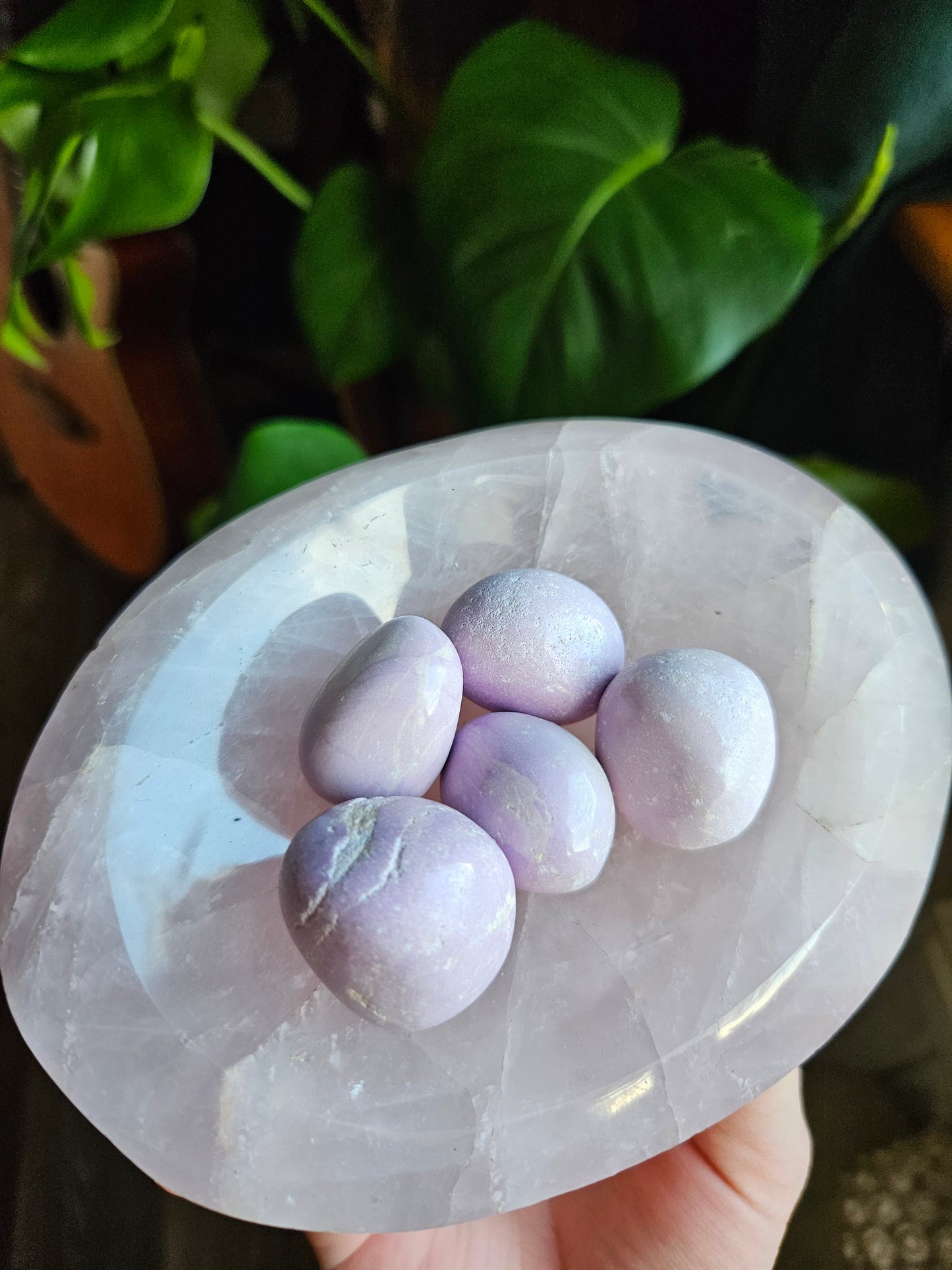 Phosphosiderite tumblestone