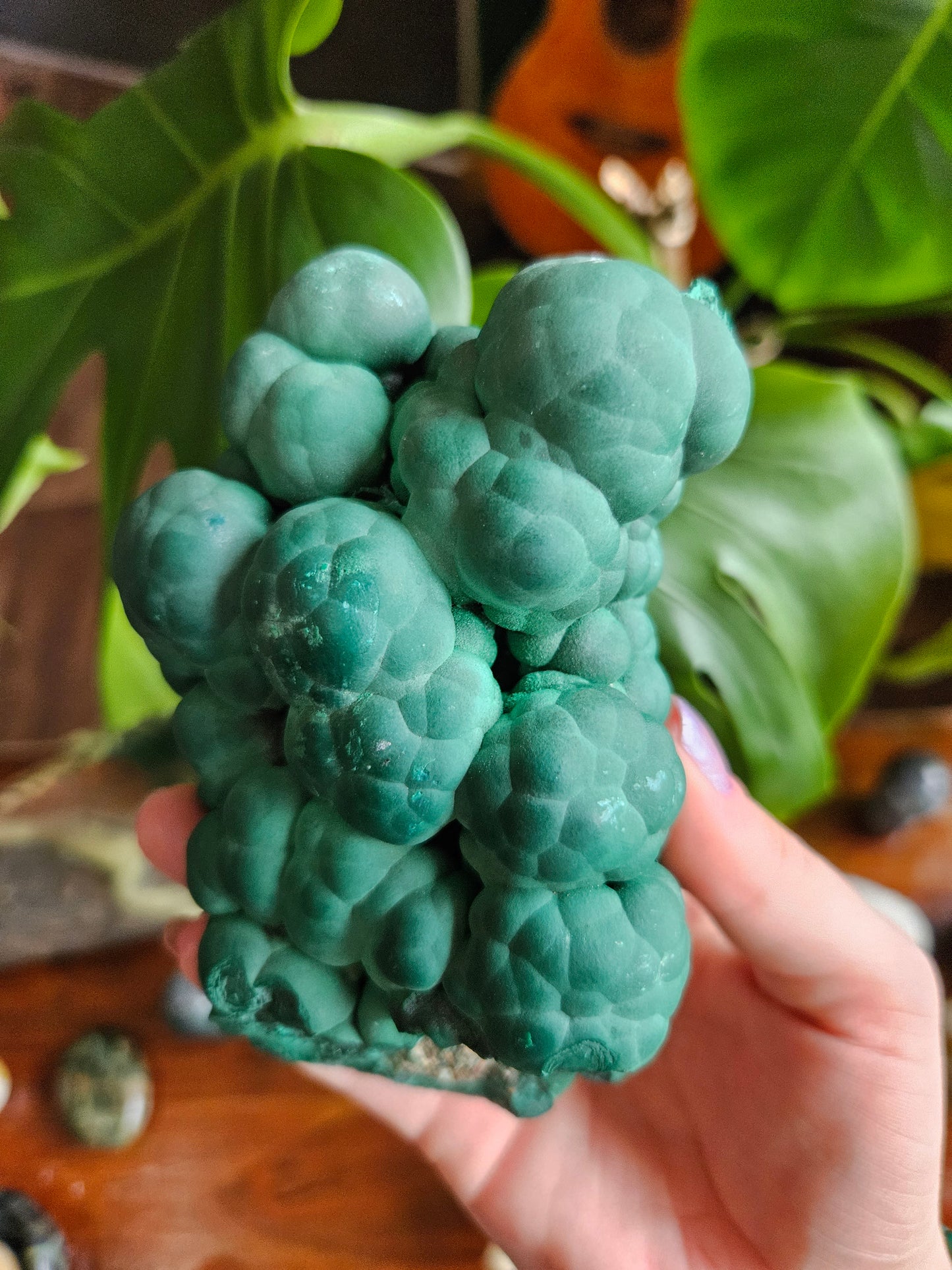 Magnificent Botryoidal Malachite - XL 869g