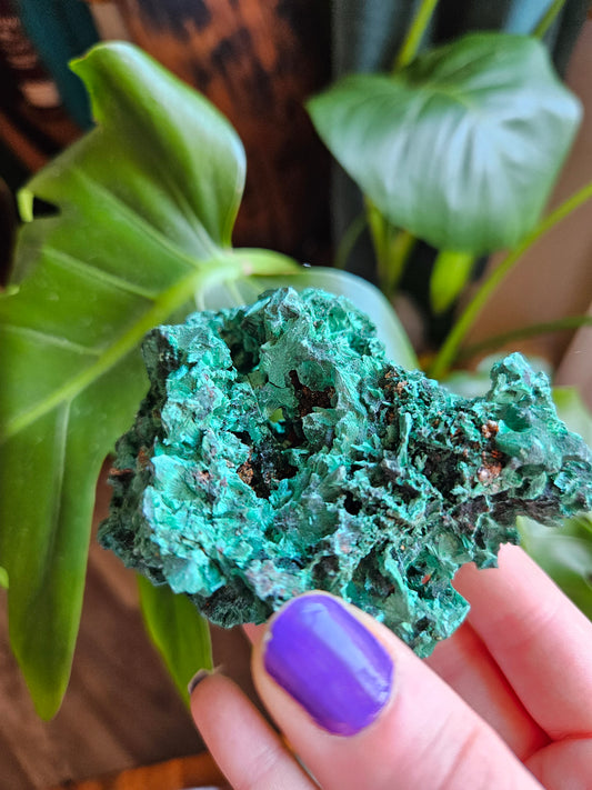 Velvet Malachite specimen - 261g