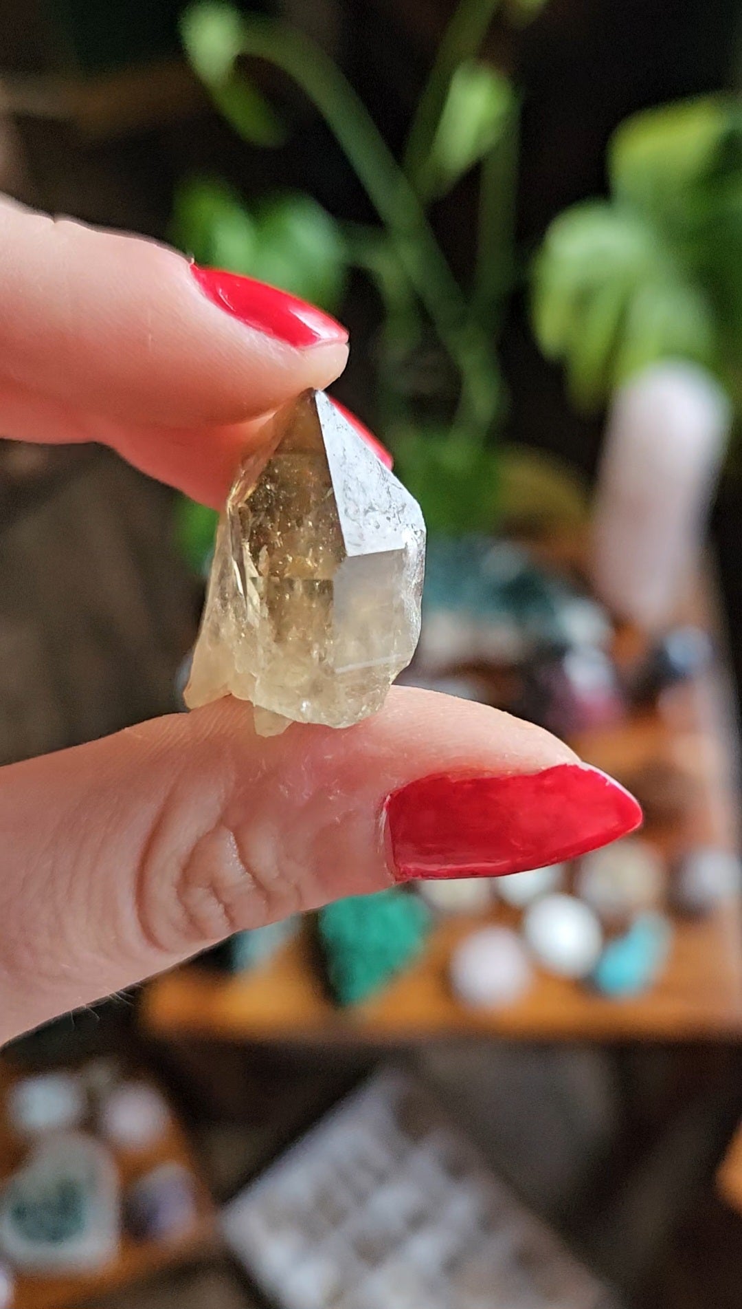 Kundalini Citrine with rainbow flash - 12g