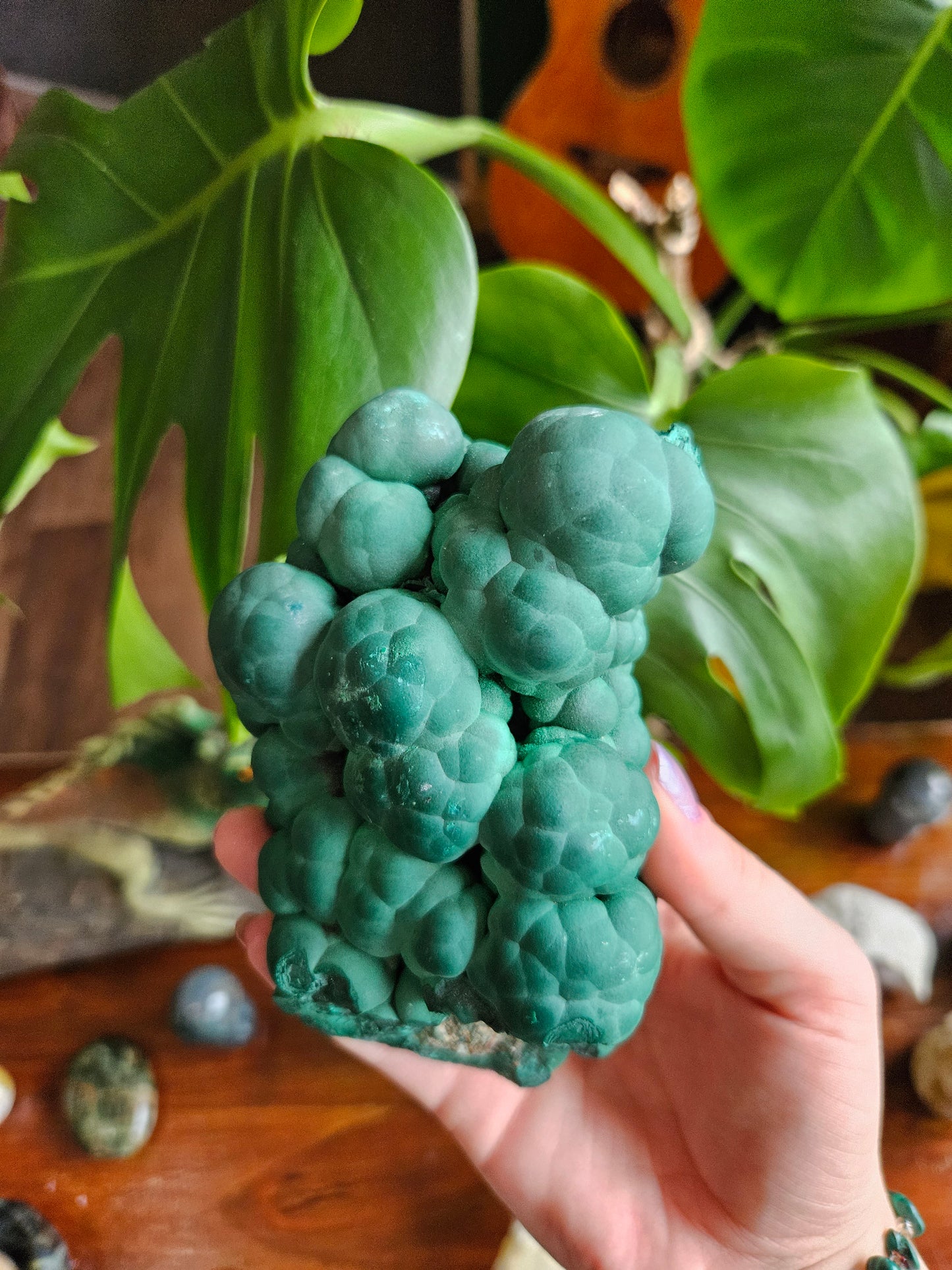 Magnificent Botryoidal Malachite - XL 869g