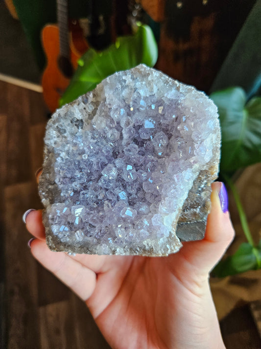 Lilac Amethyst geode