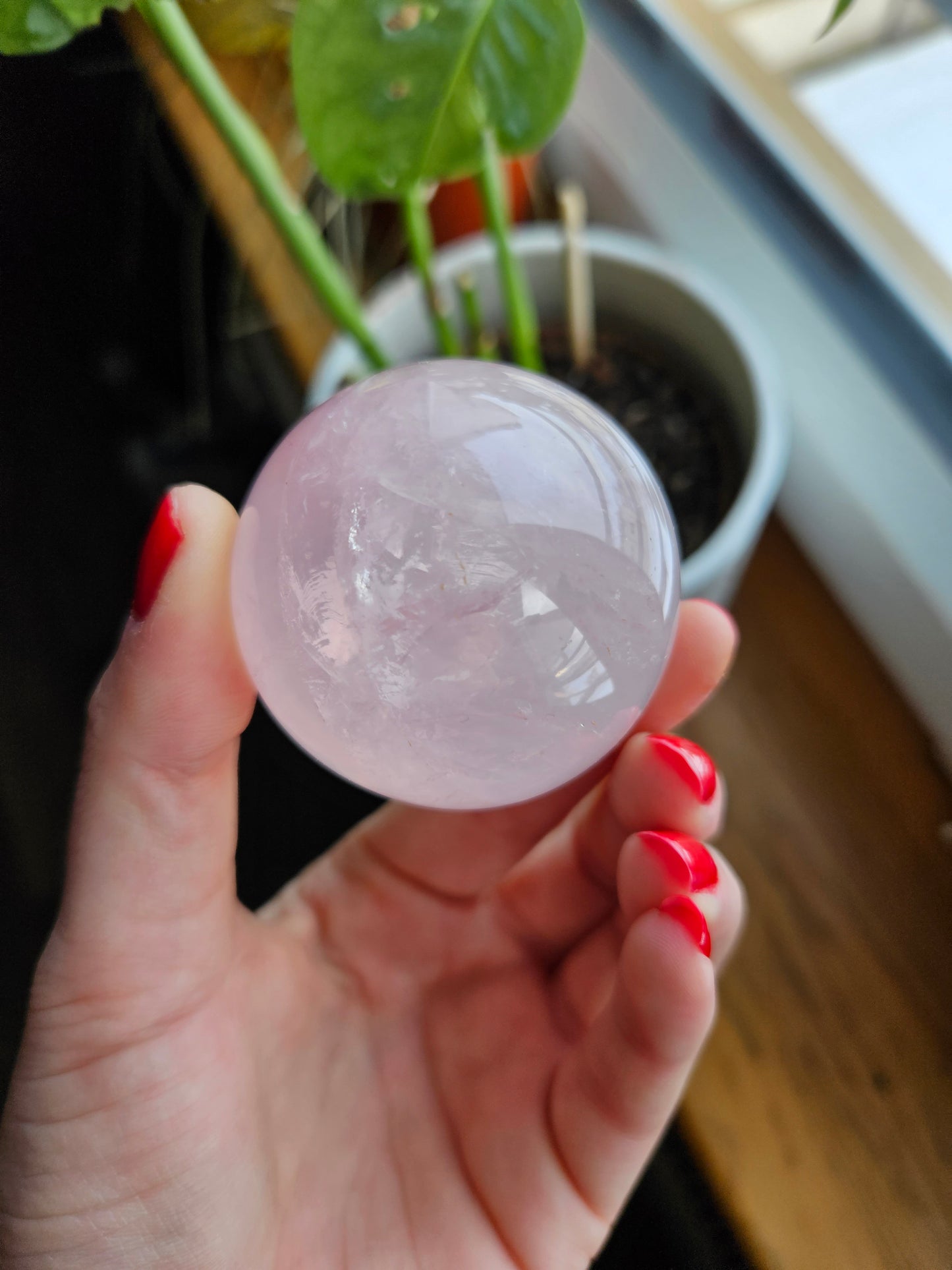 Rose Quartz sphere