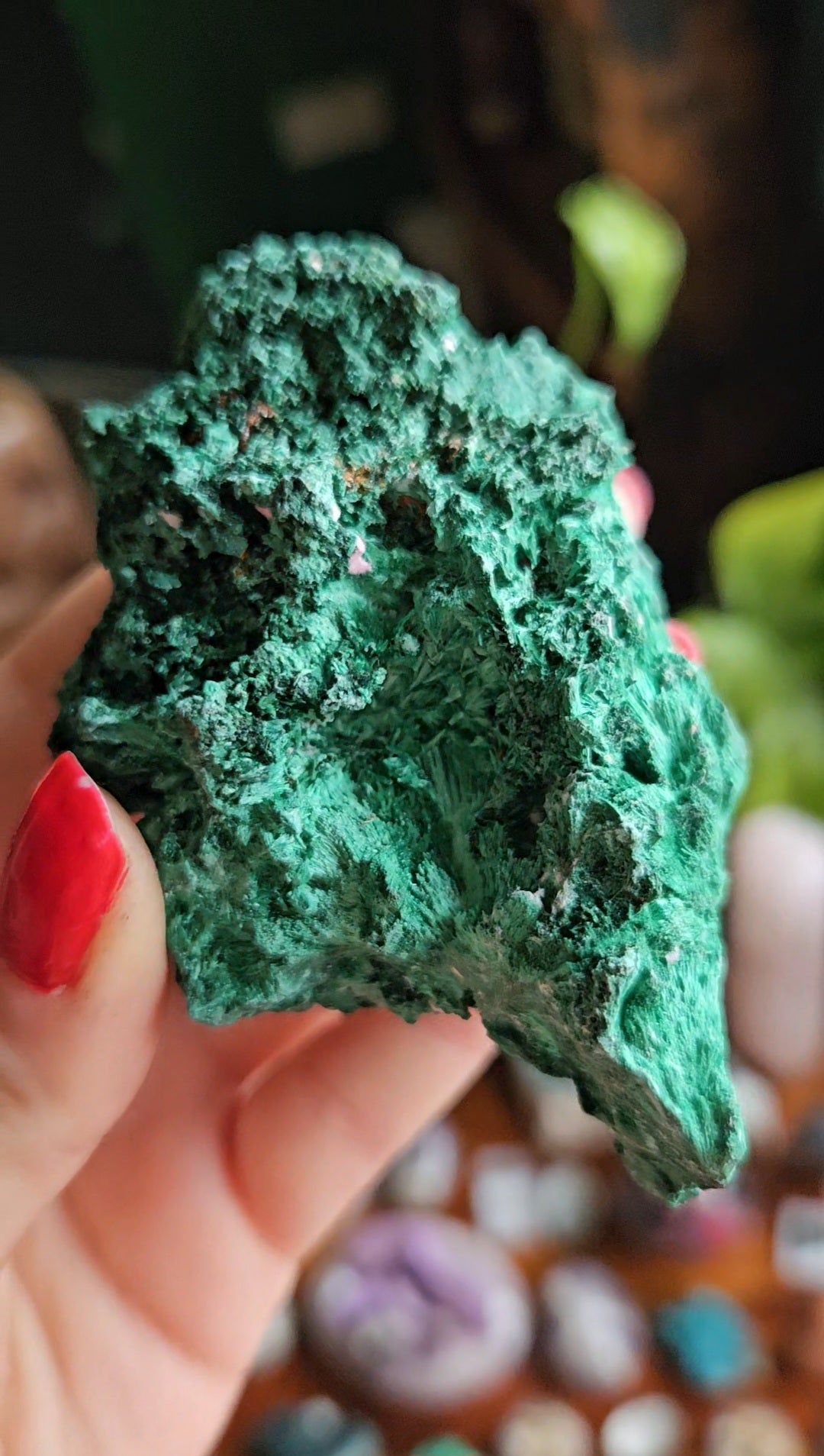 Velvet Malachite specimen - 180g