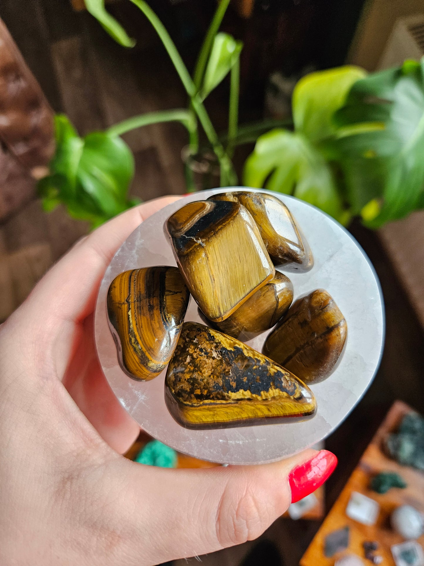 Large Tiger's Eye tumble
