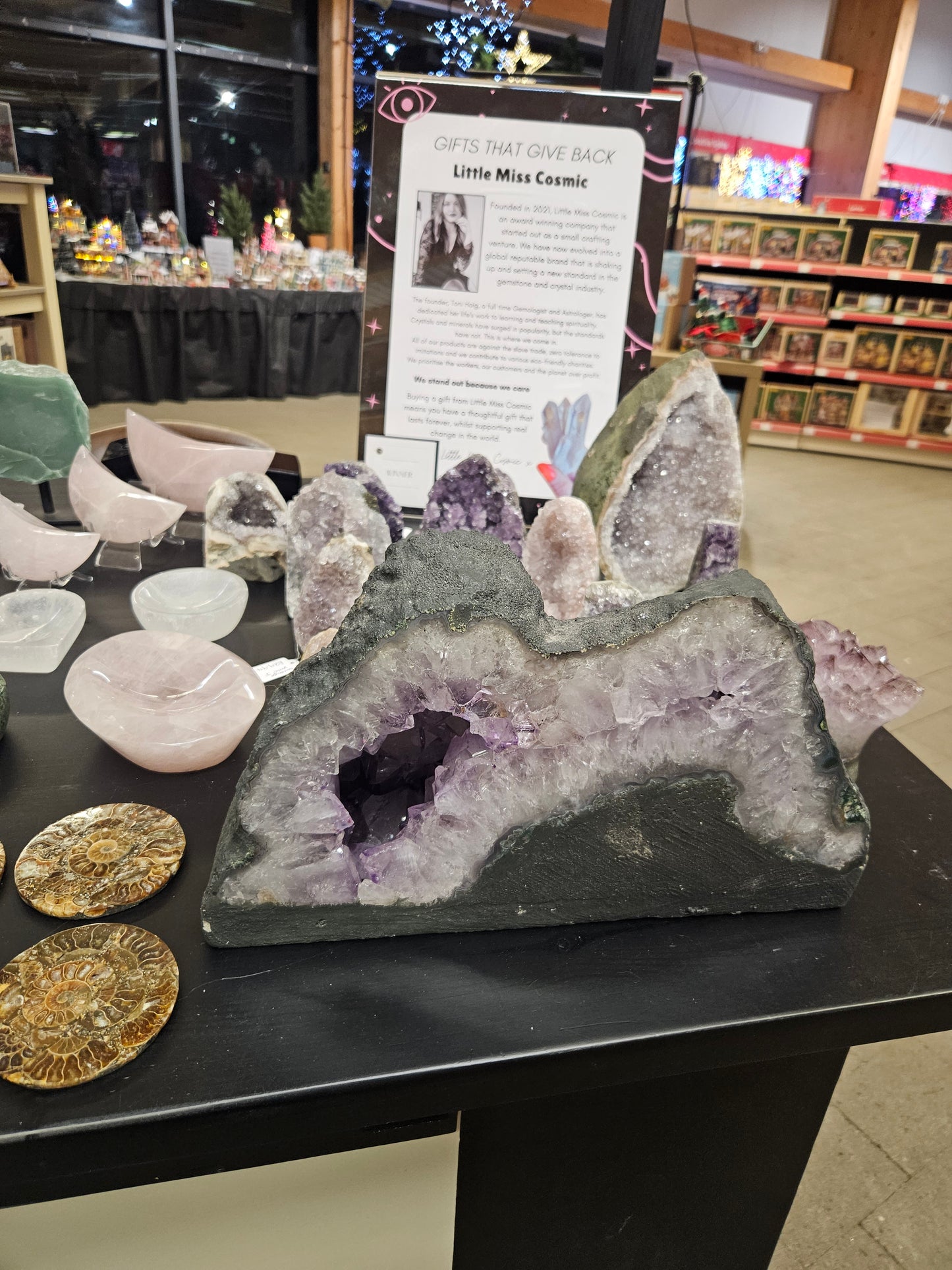 XL Amethyst church statement geode 10.80kg