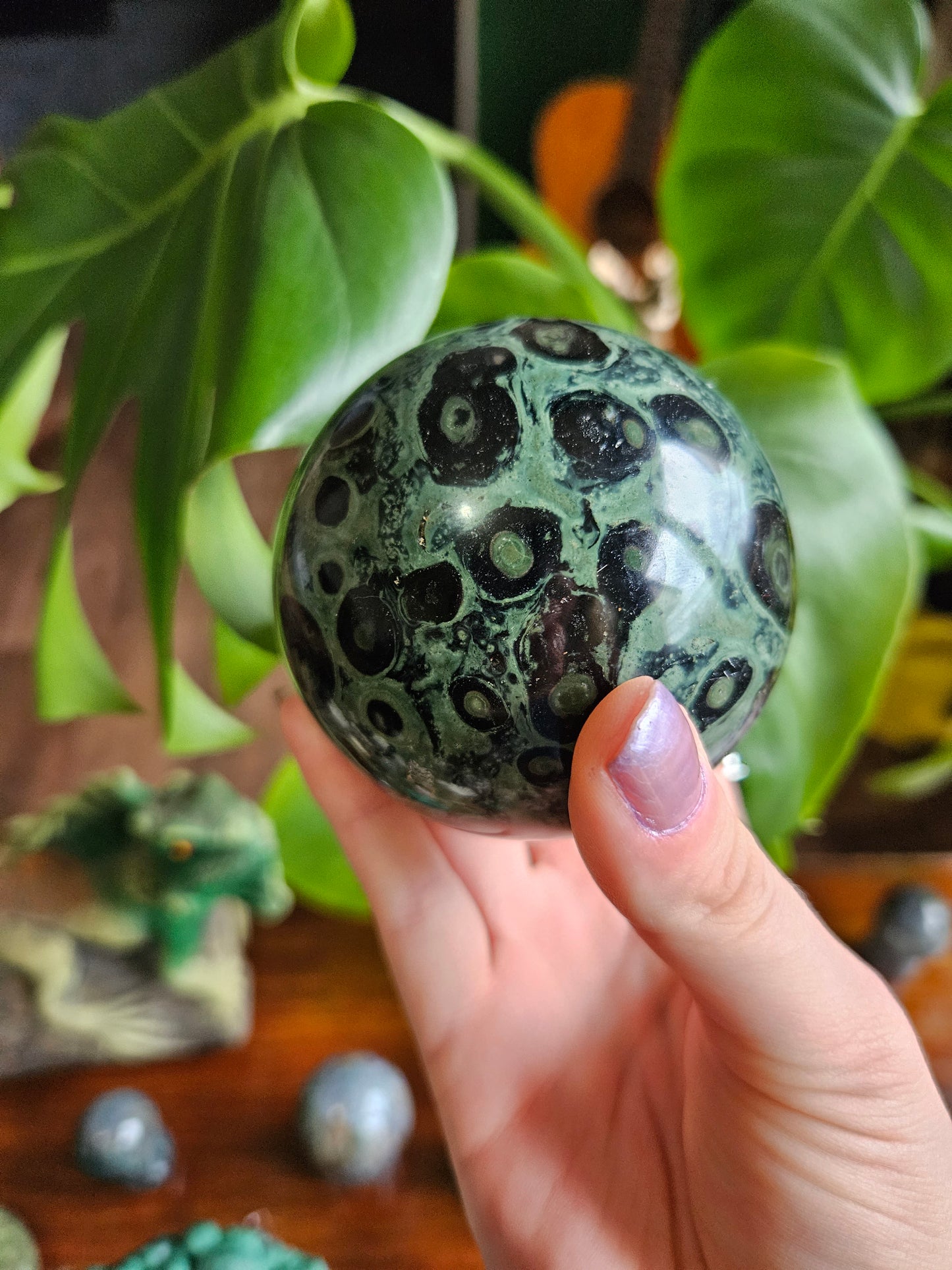 Kambaba Jasper planet - 586g