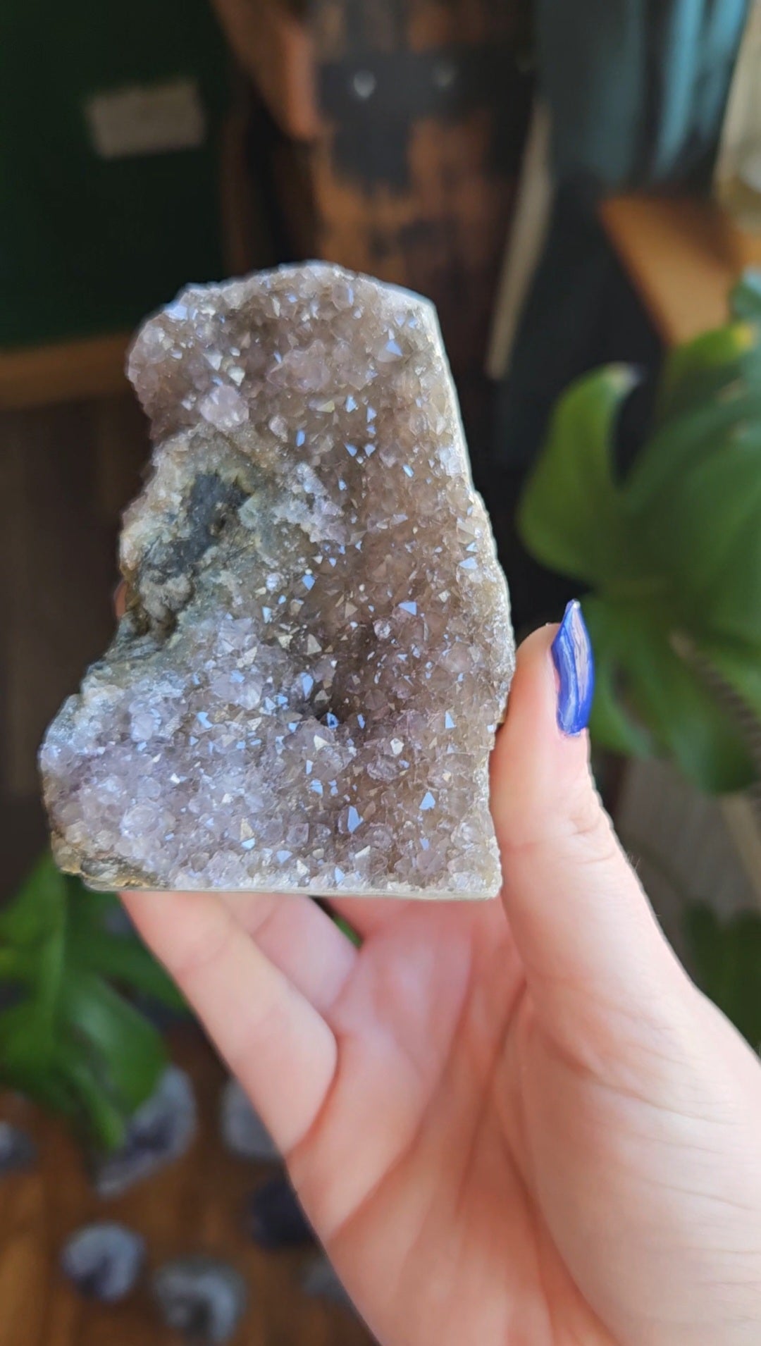Natural Ametrine geode - 278g