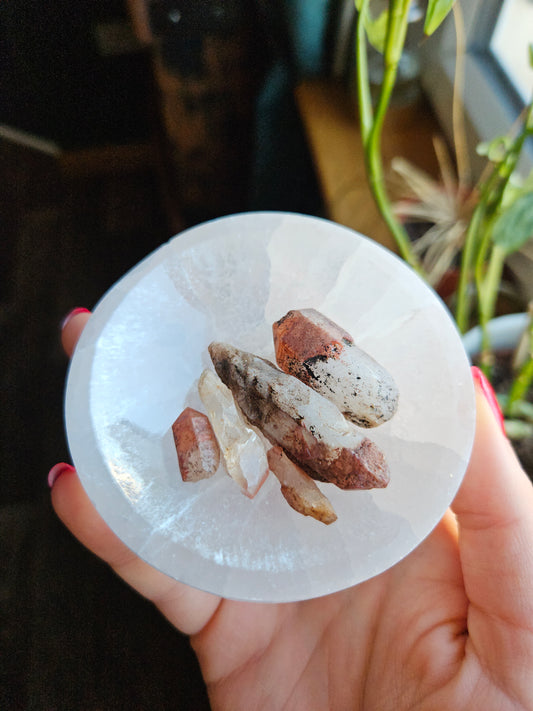 Mini Fire Quartz points - 25g bag