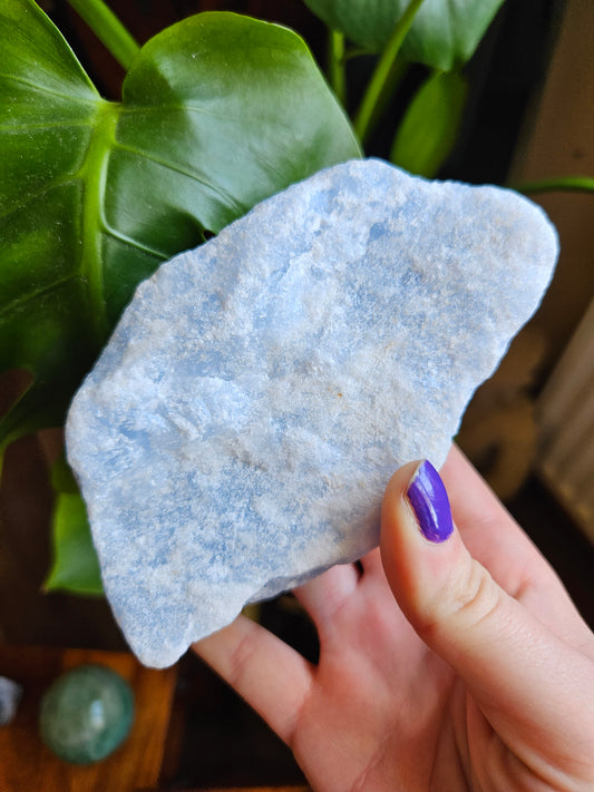 Large Blue Calcite
