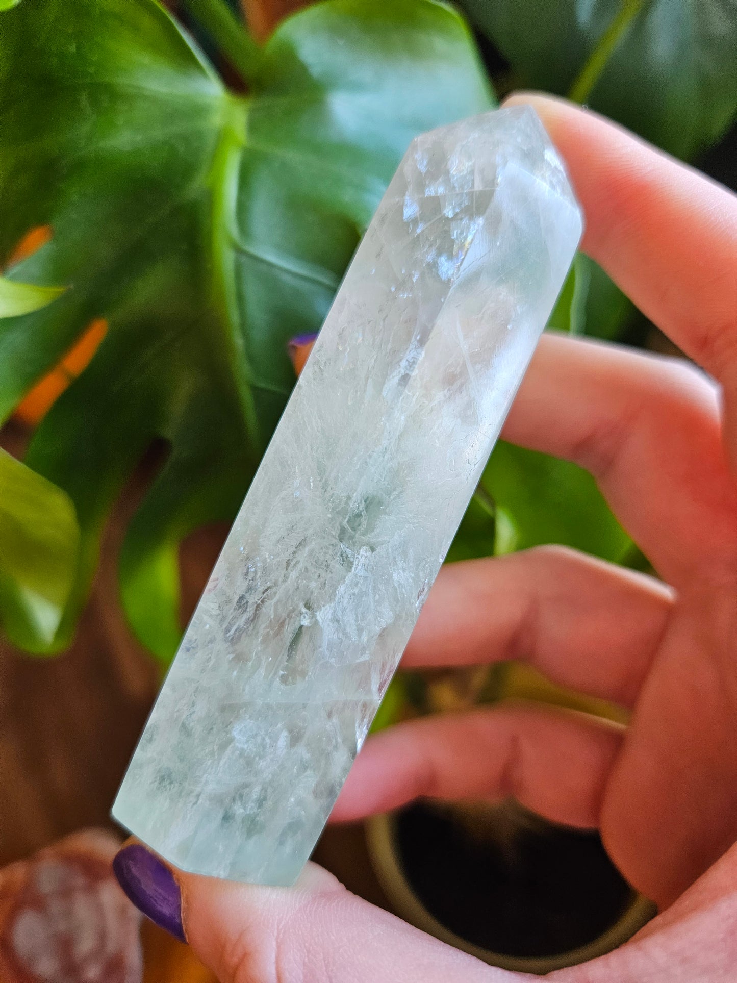 Green Fluorite tower