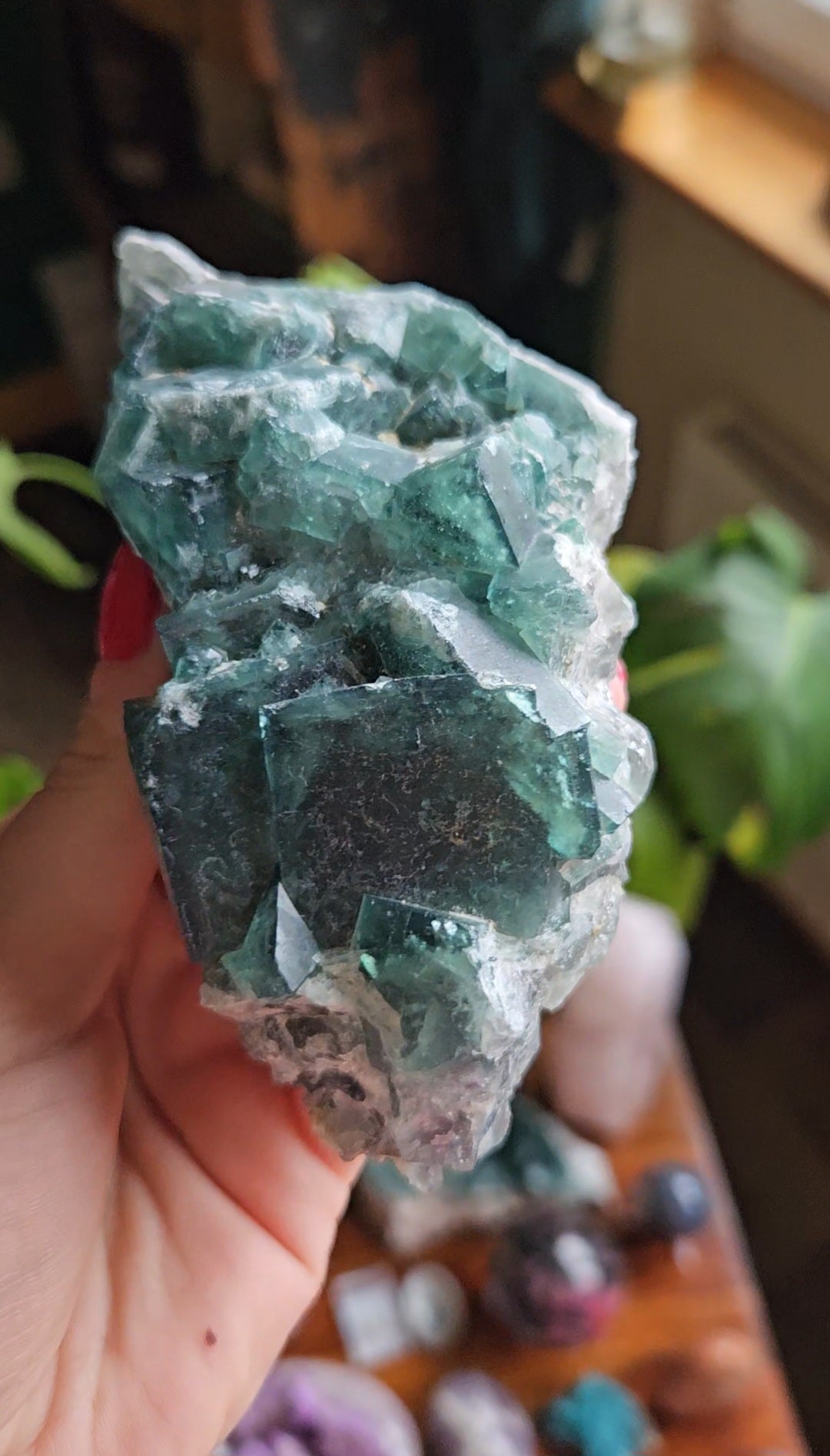 Large Green Fluorite