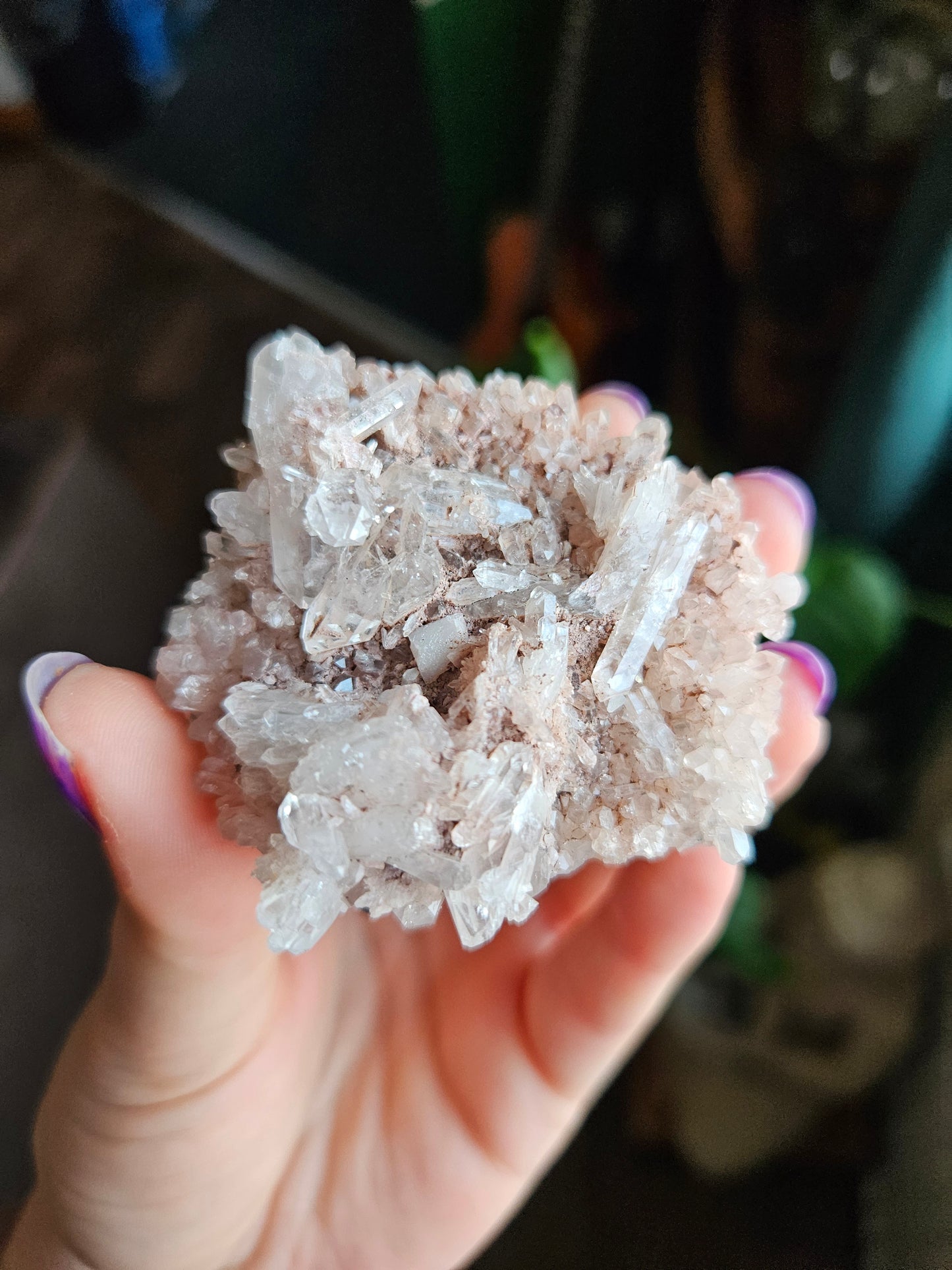 Pink Colombian Lemurian Quartz