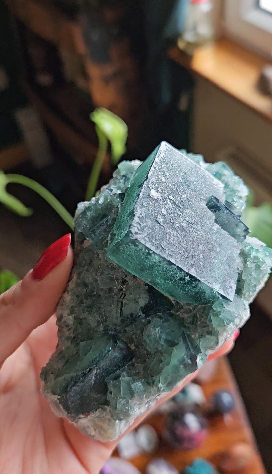Natural Green Fluorite