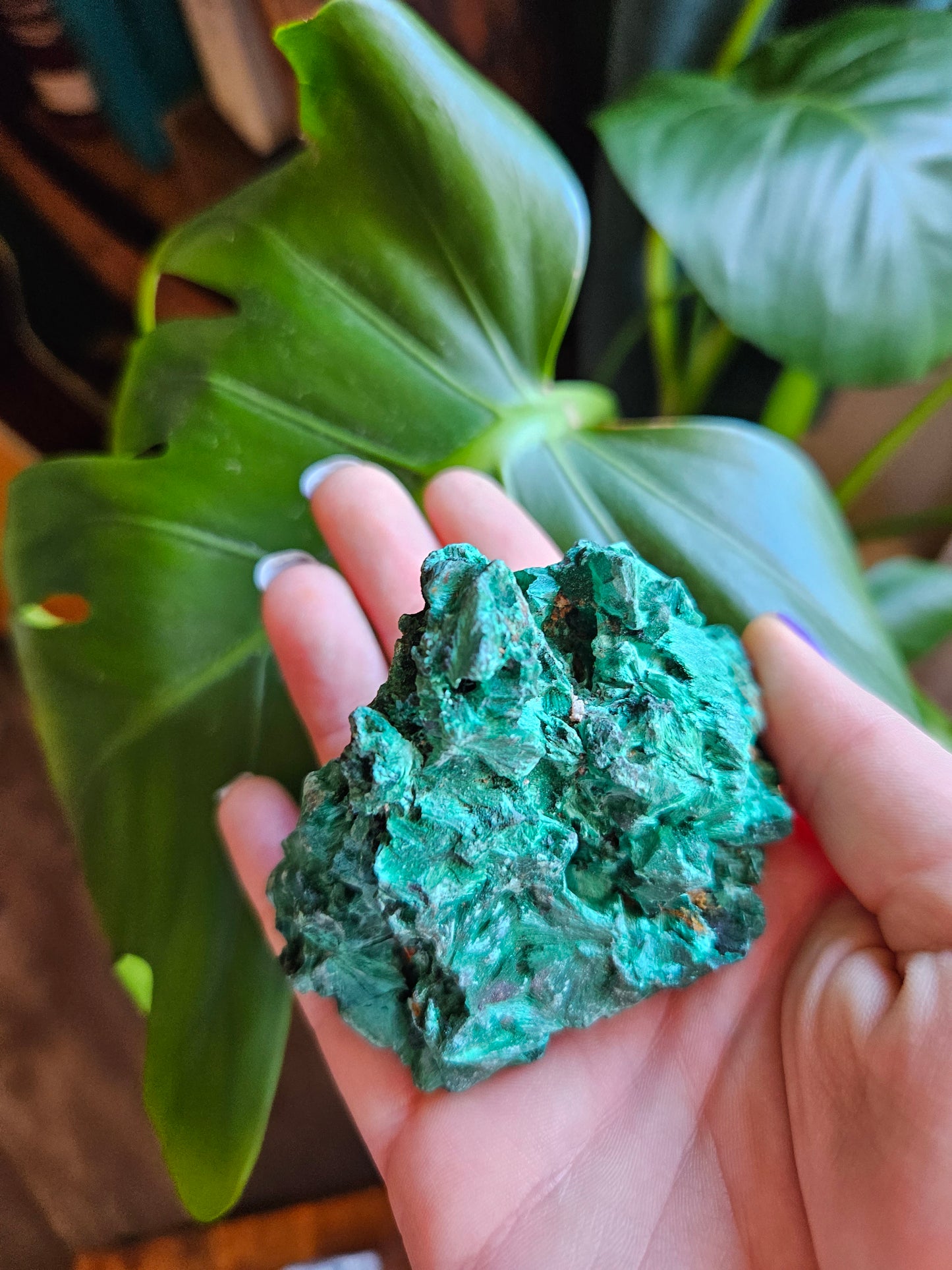 Velvet Malachite specimen - 194g