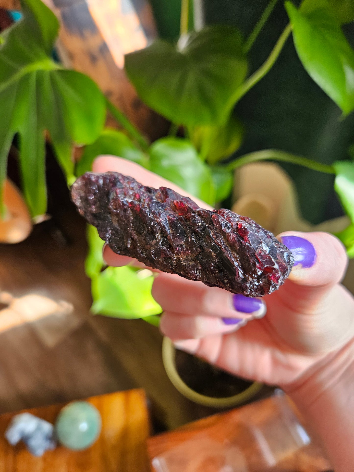 Raw Pyrope Garnet