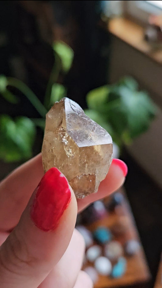 Kundalini Citrine with rainbow flash - 35g
