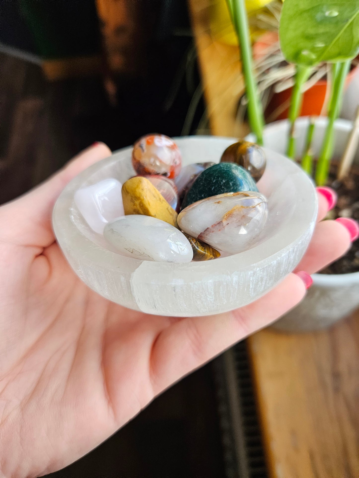 Selenite charging bowl