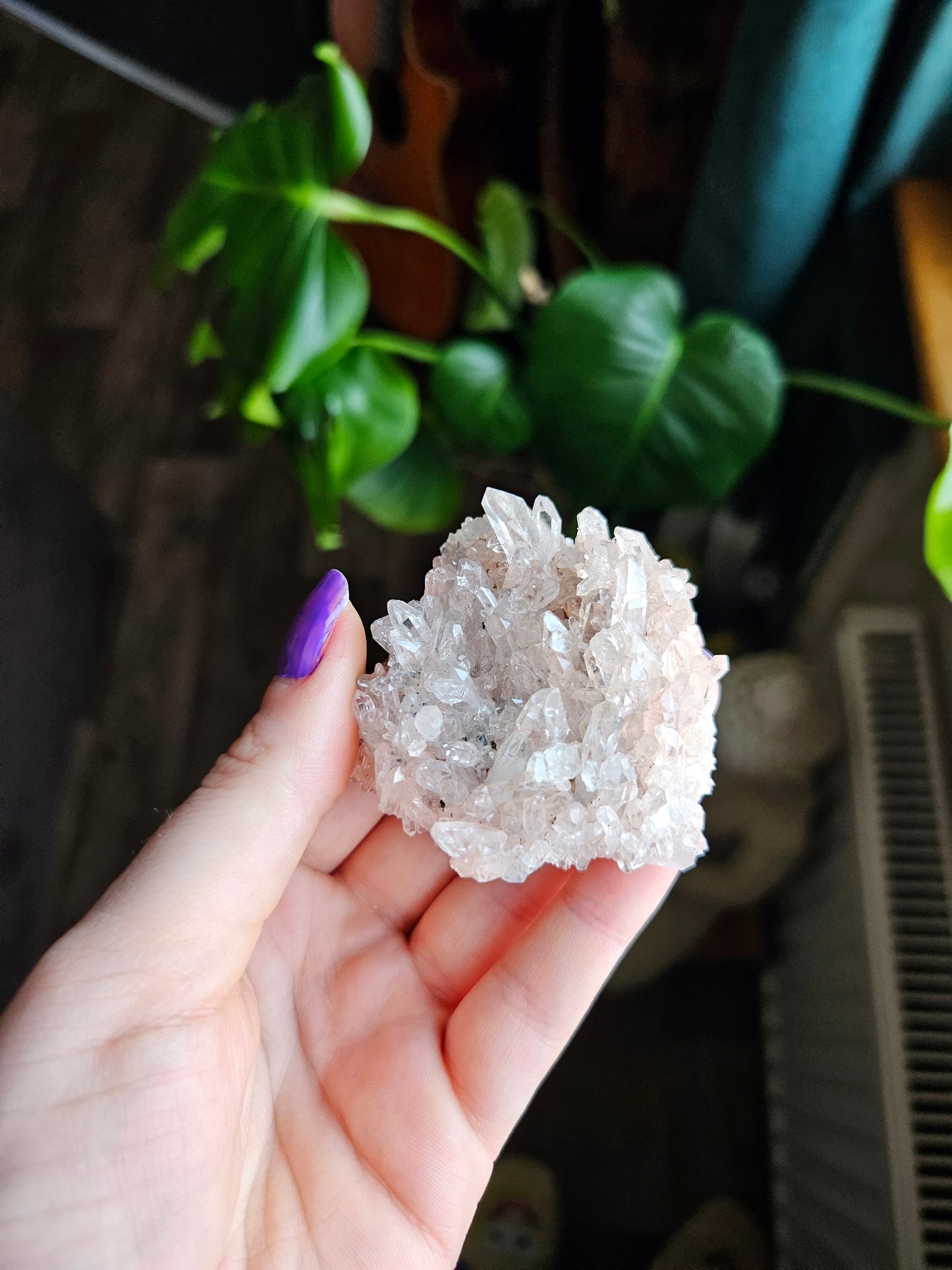 Pink Colombian Lemurian Quartz