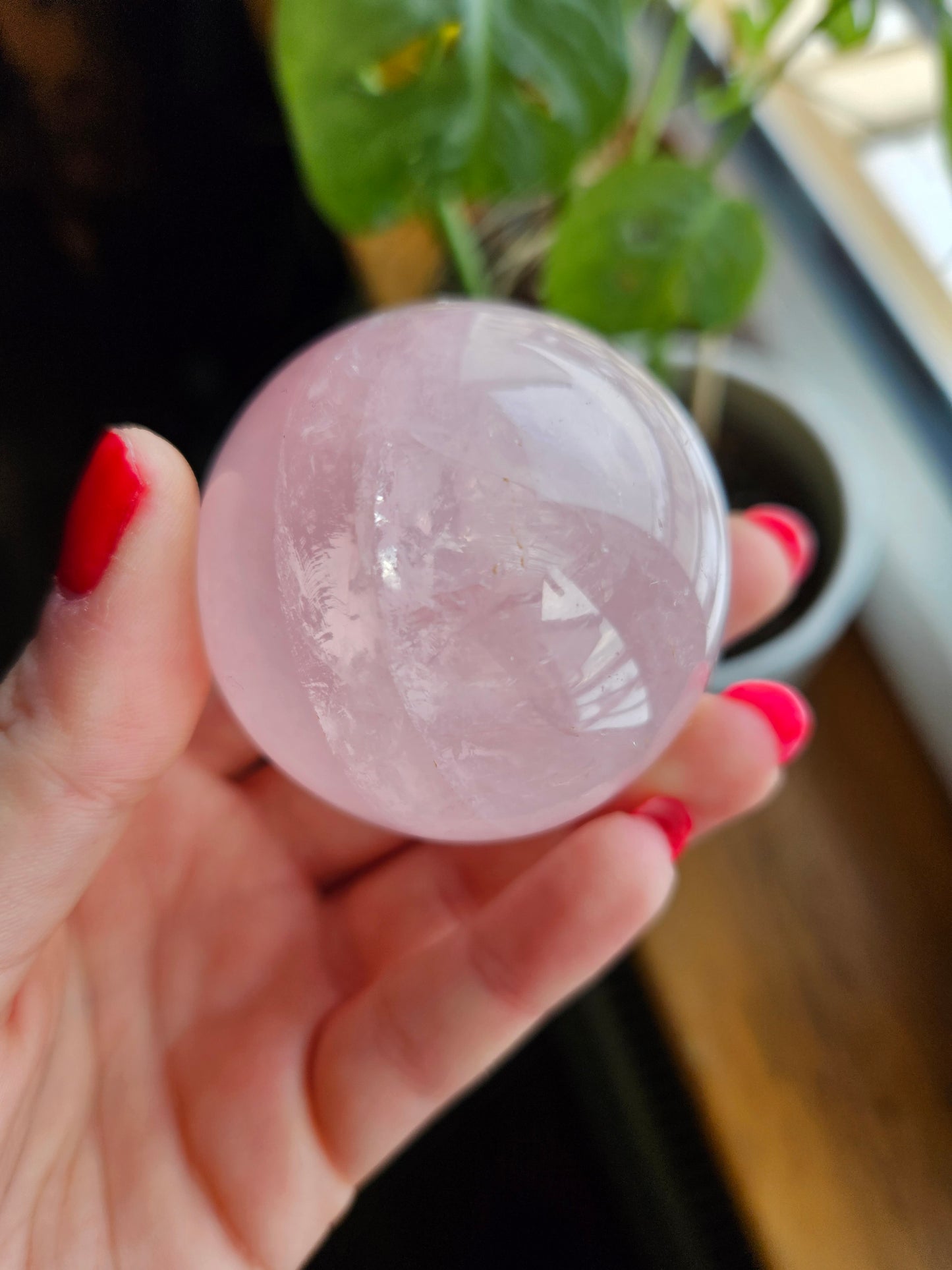 Rose Quartz sphere
