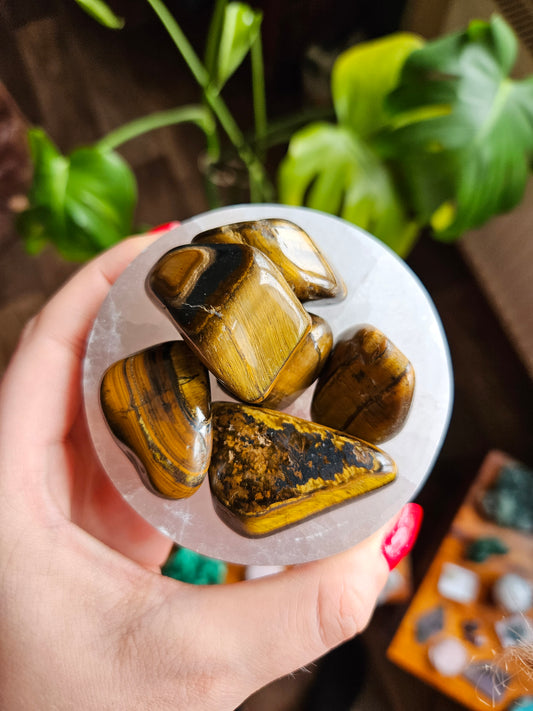 Large Tiger's Eye tumble