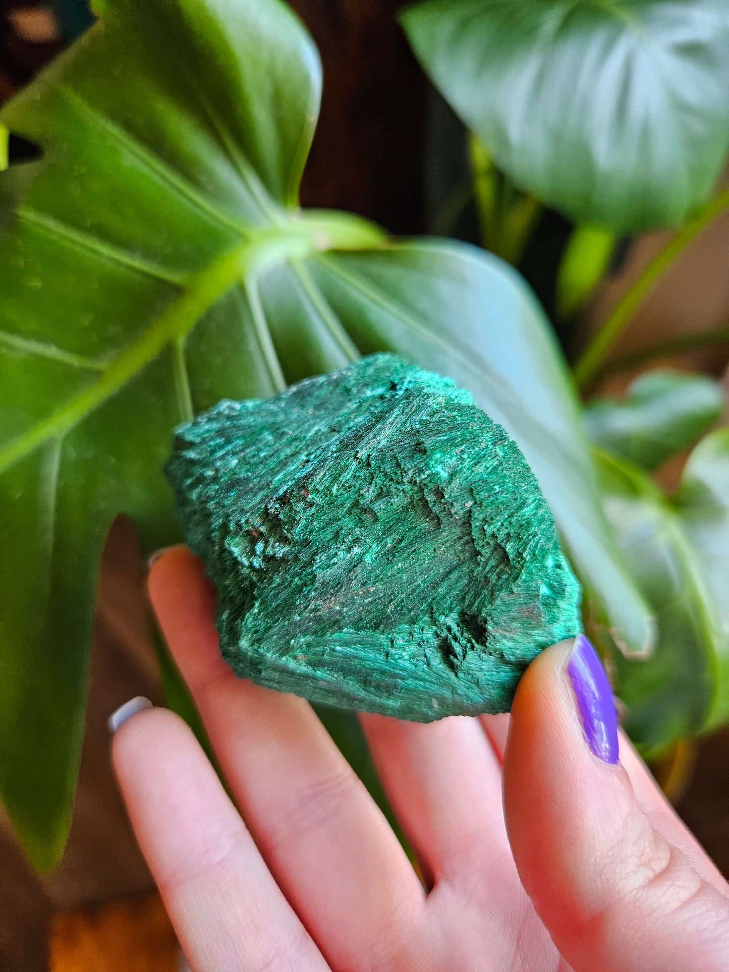 Velvet Malachite specimen - 180g