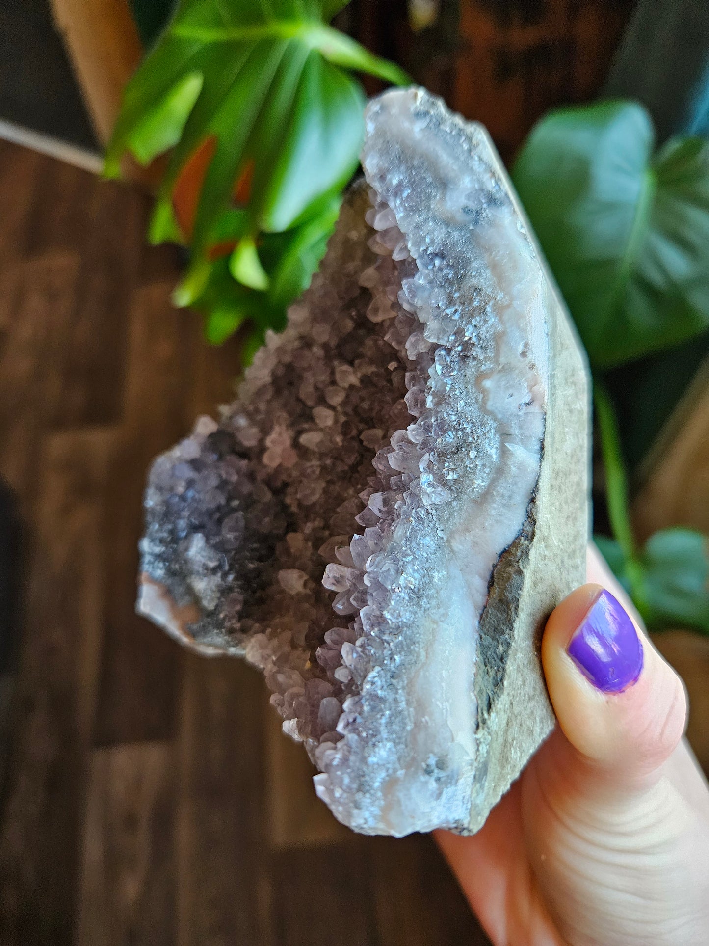 Large Grape Amethyst geode