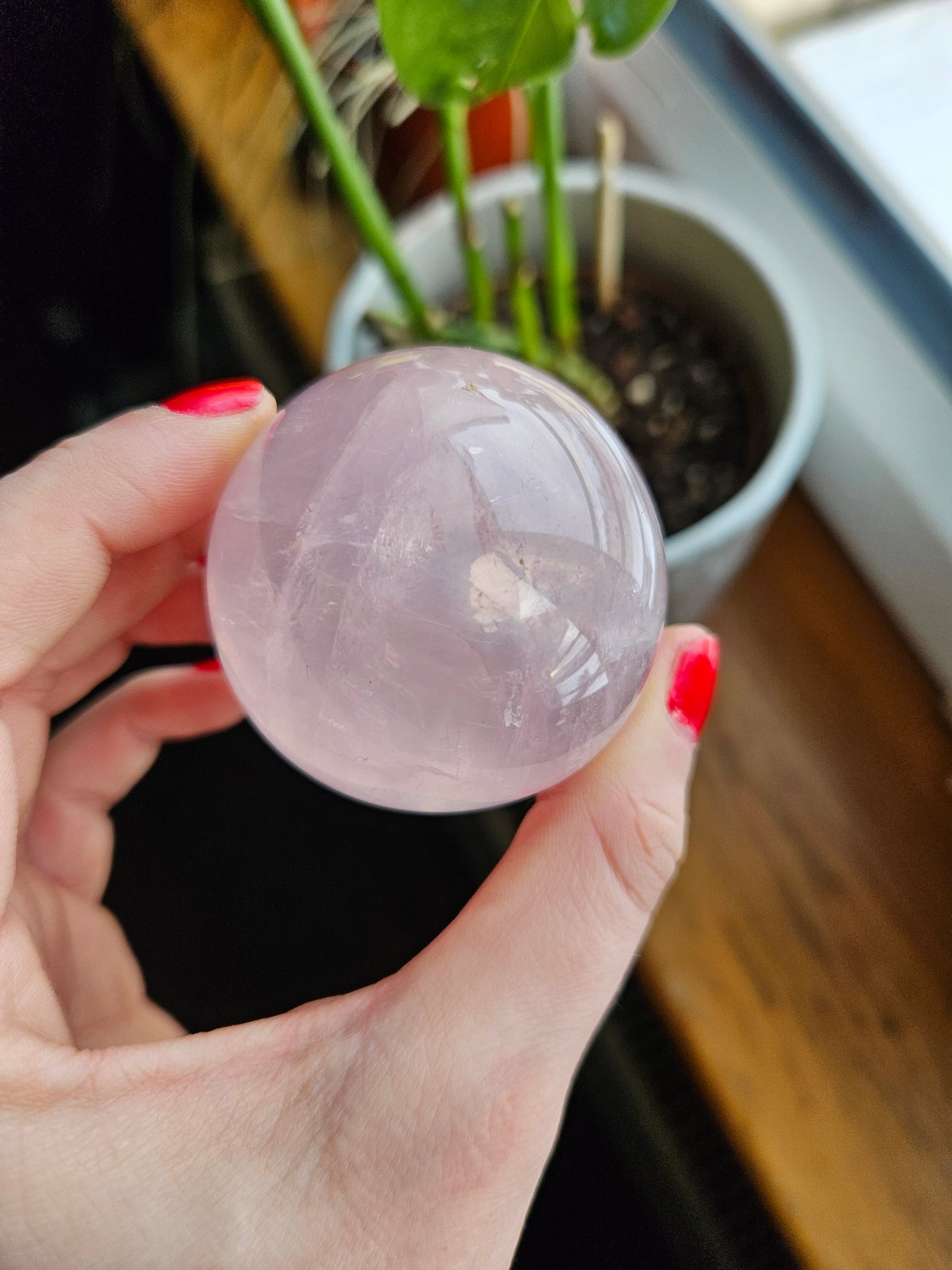 Rose Quartz sphere