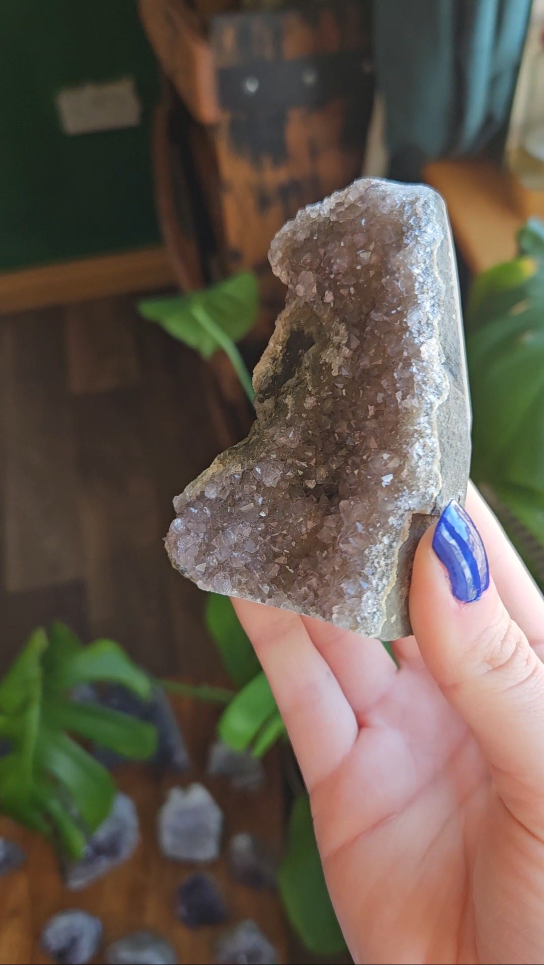 Natural Ametrine geode - 278g