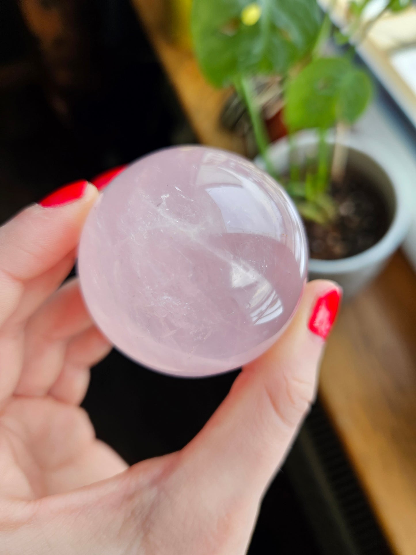 Rose Quartz sphere
