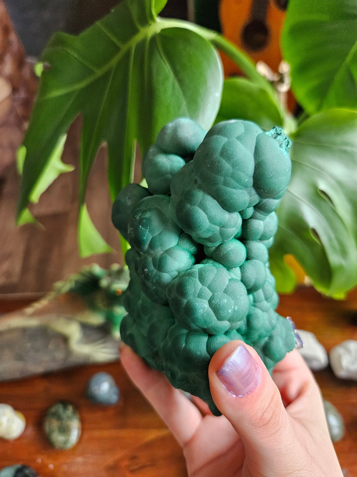Magnificent Botryoidal Malachite - XL 869g