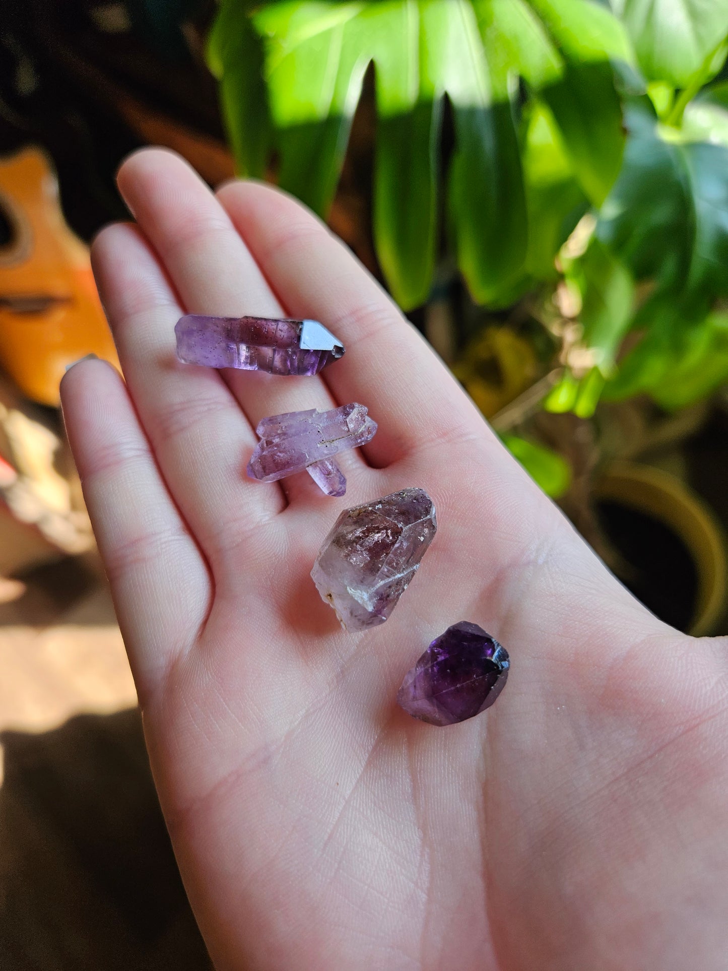 Chiredzi Shangaan Amethyst points in case