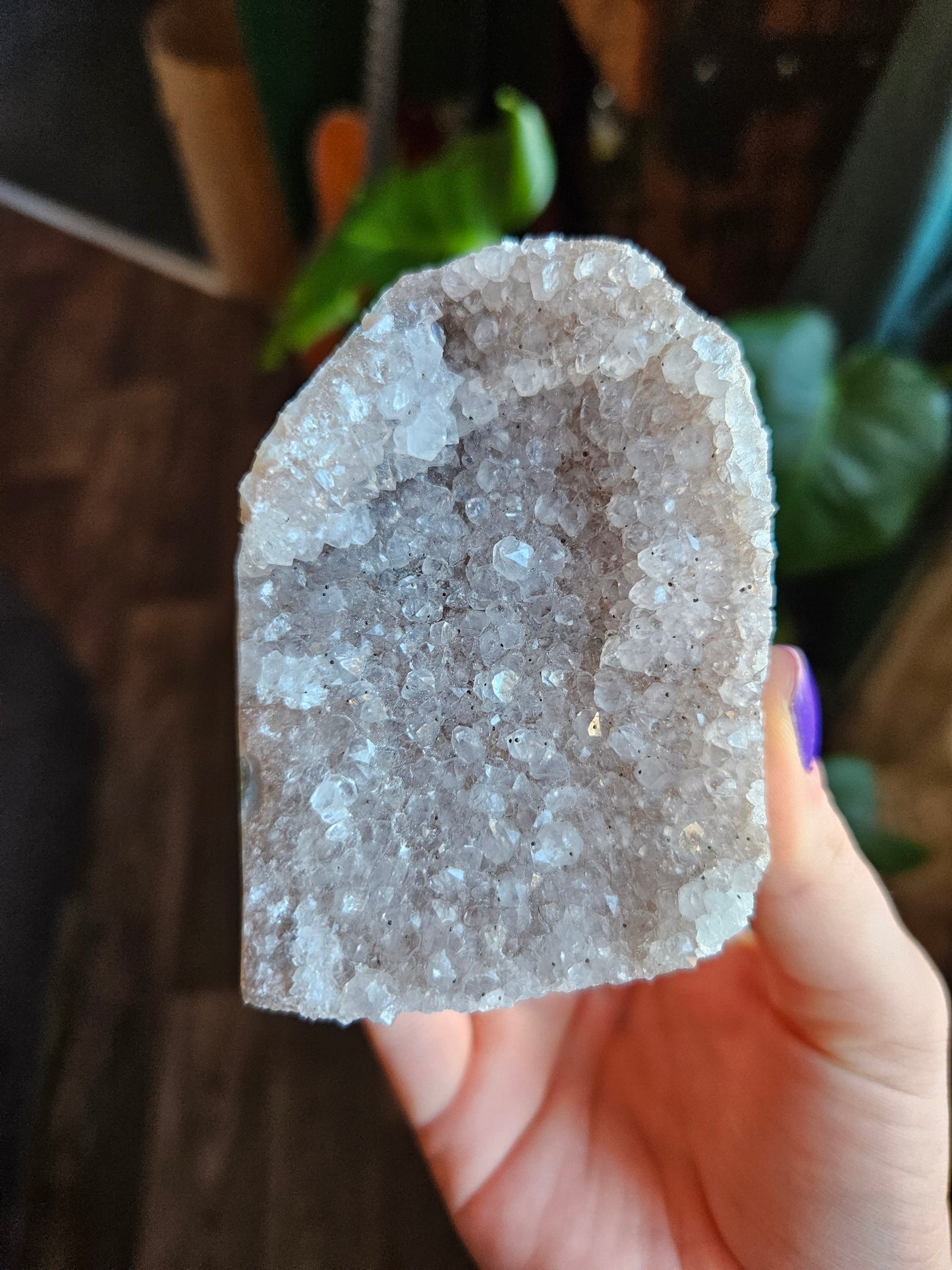 Pale Amethyst geode