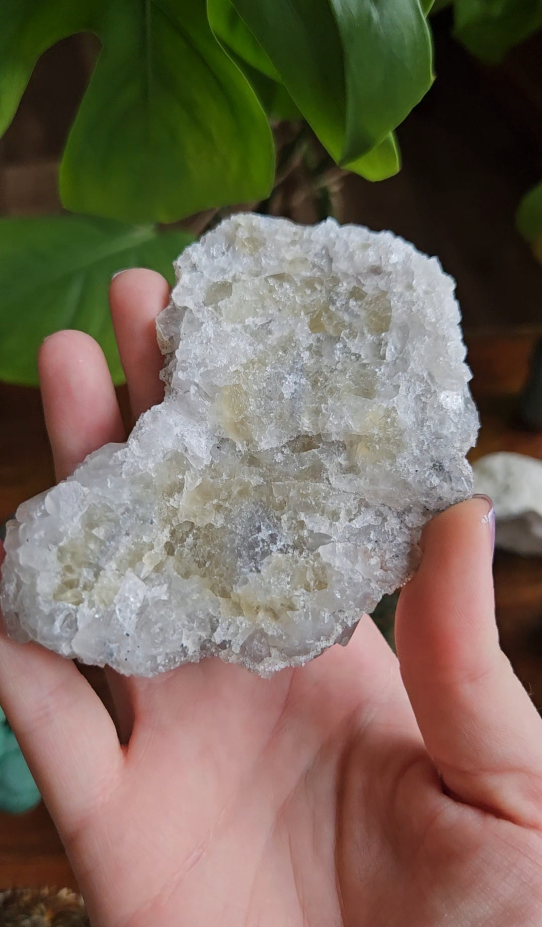Fluorite on Quartz specimen