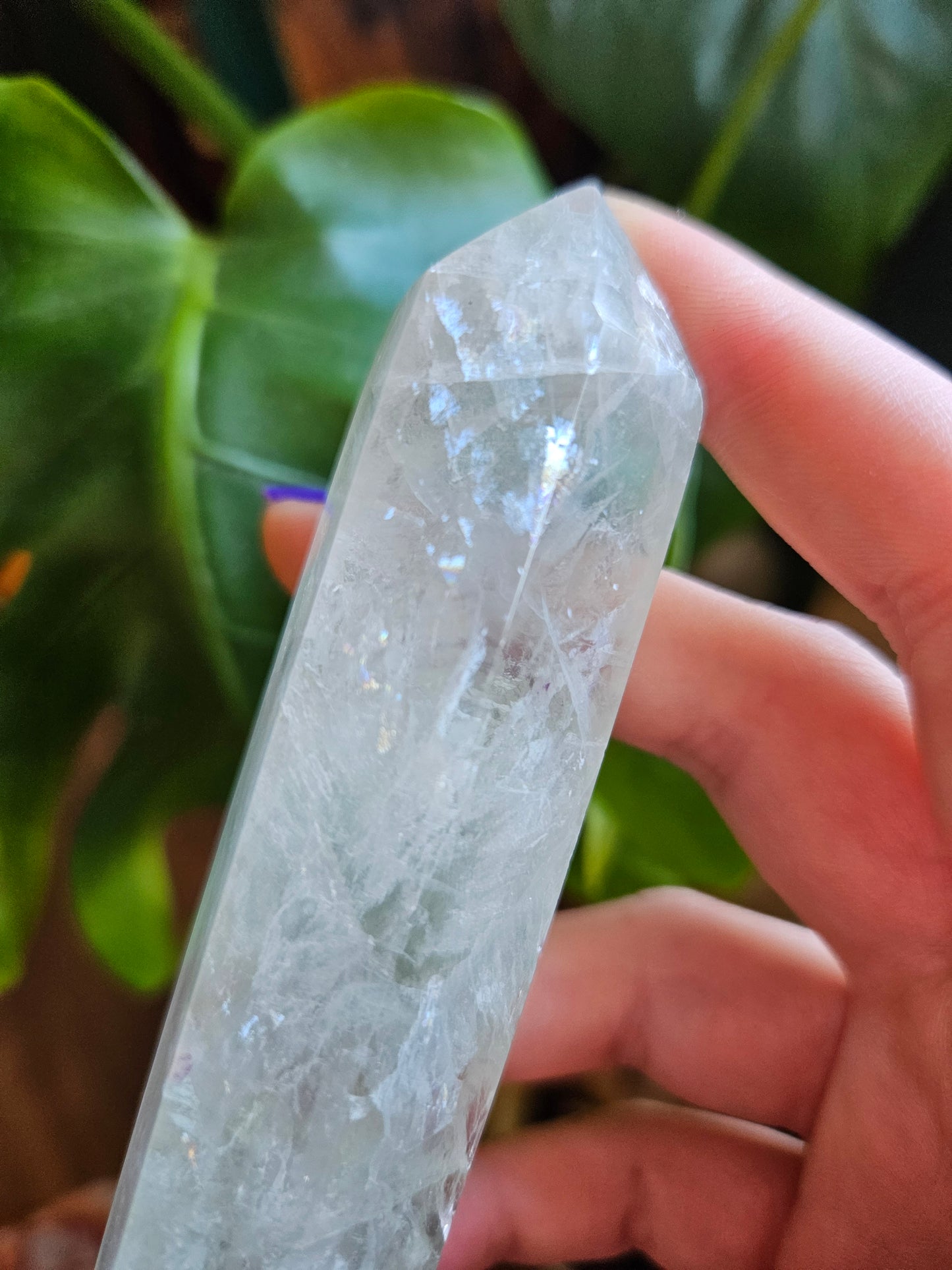 Green Fluorite tower