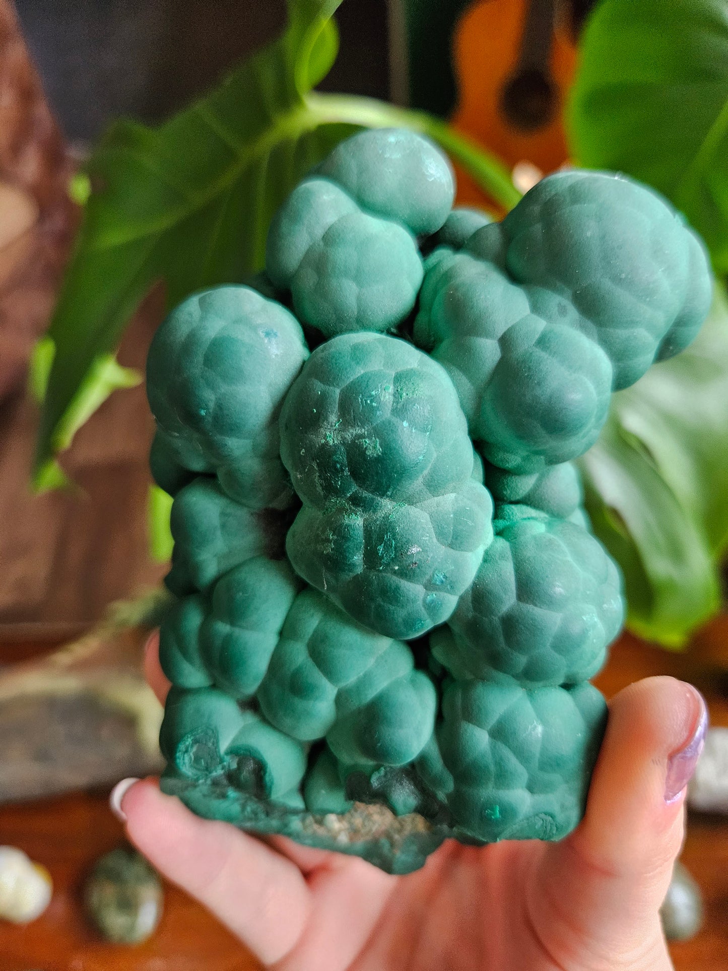 Magnificent Botryoidal Malachite - XL 869g