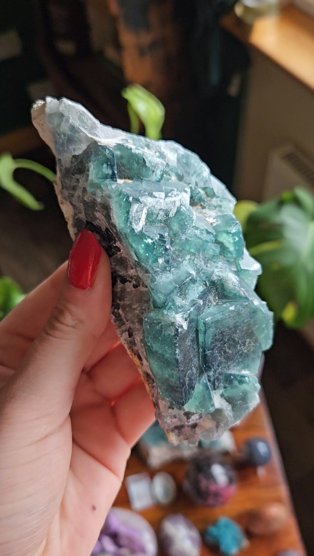 Large Green Fluorite