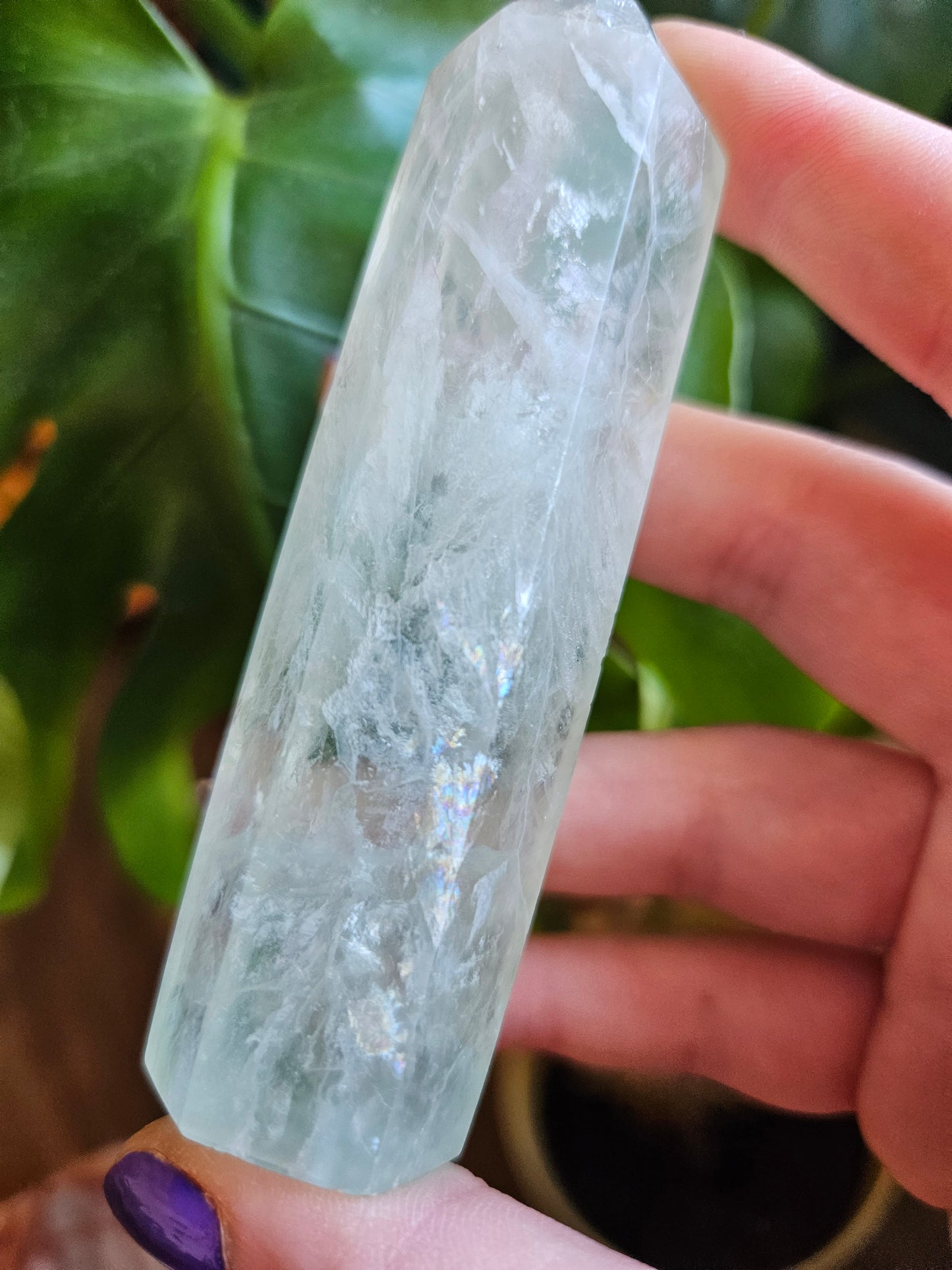 Green Fluorite tower