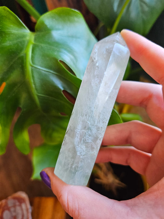Green Fluorite tower