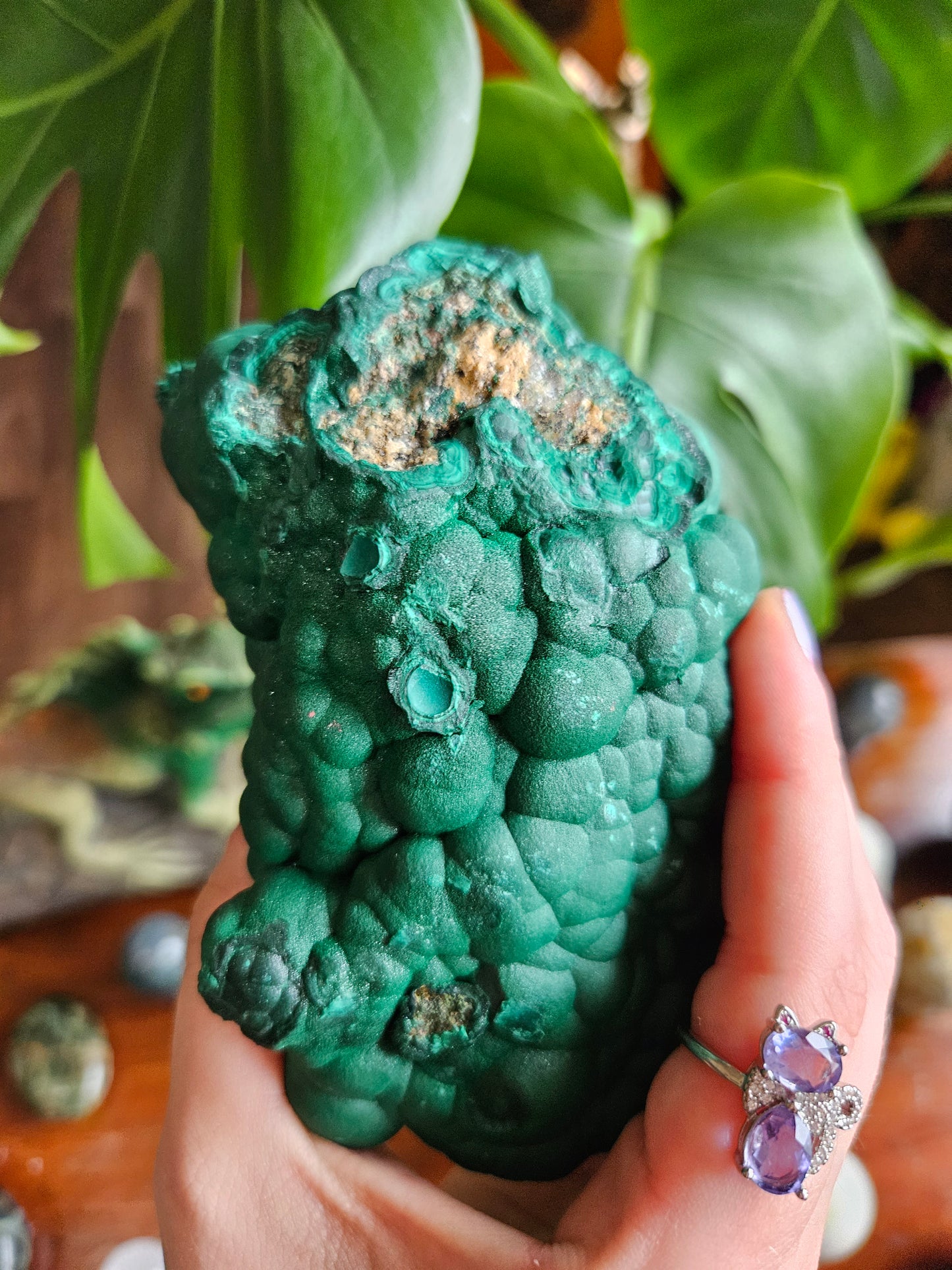 Magnificent Botryoidal Malachite - XL 869g