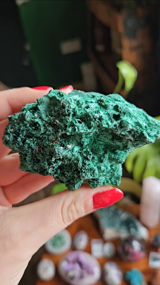 Velvet Malachite specimen - 180g