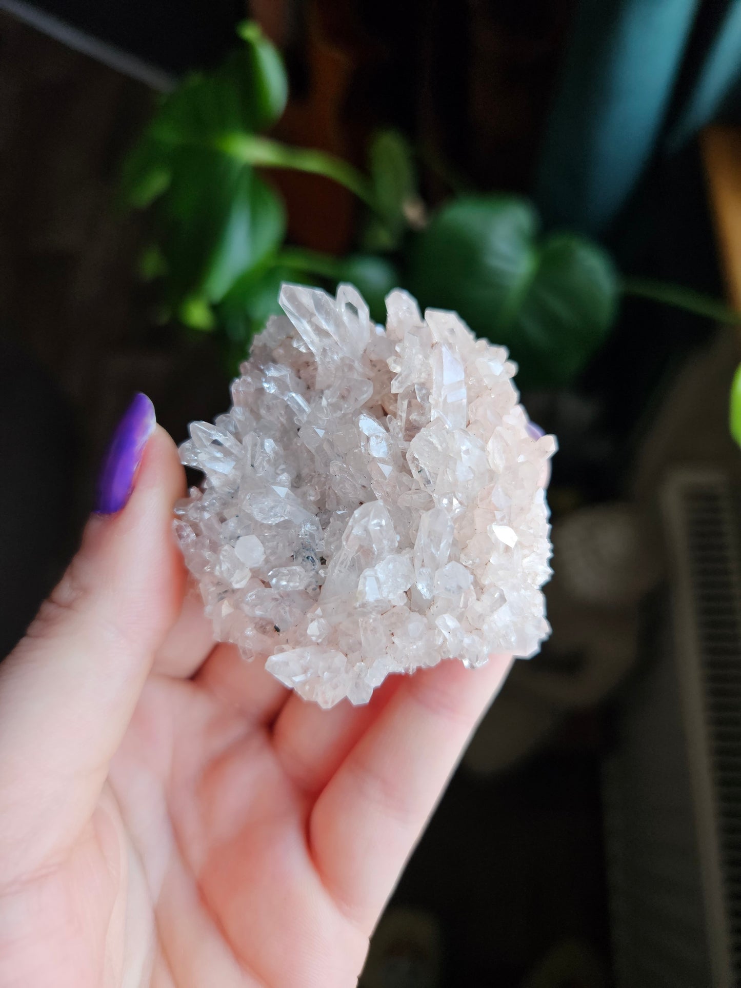 Pink Colombian Lemurian Quartz
