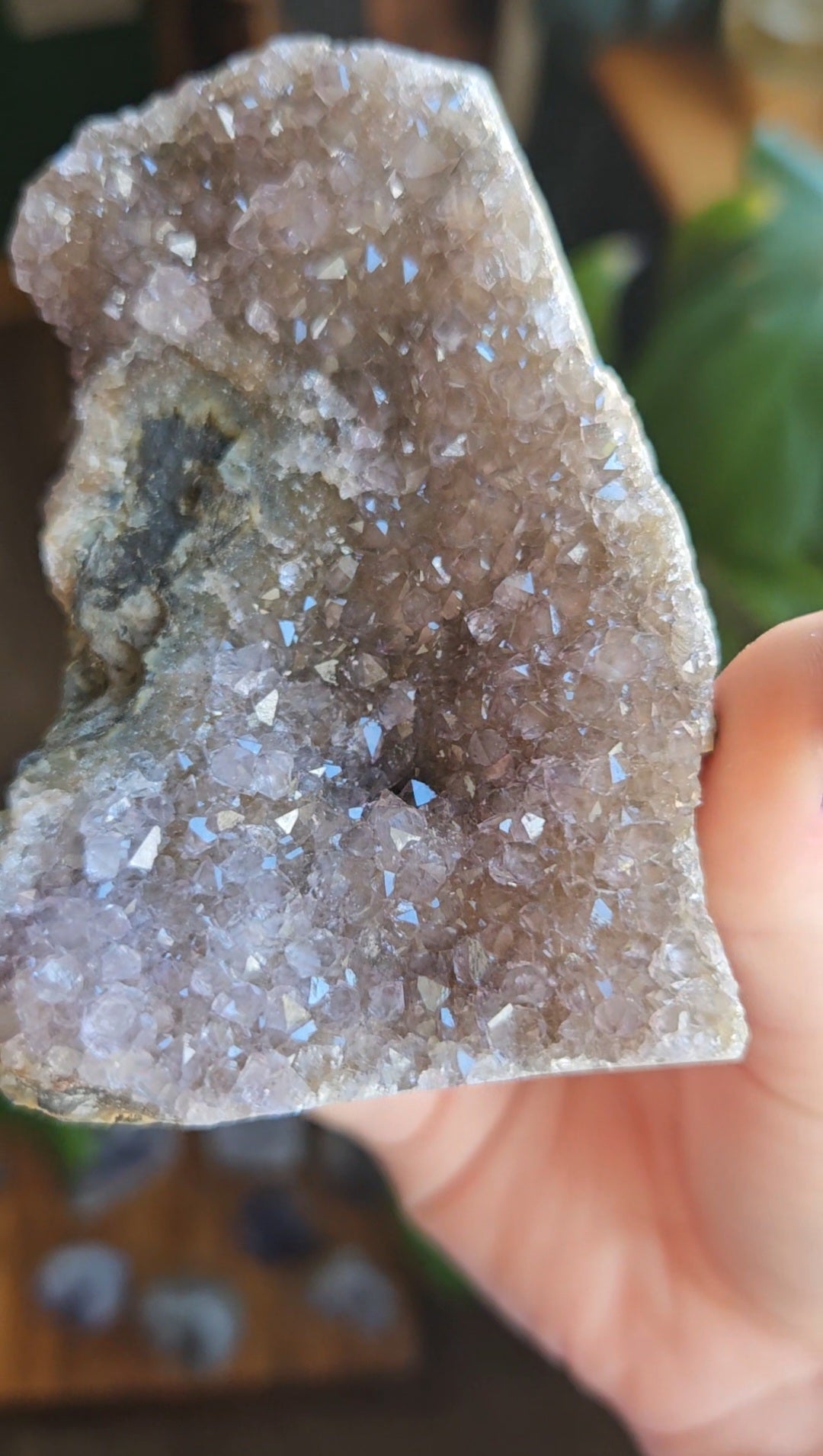 Natural Ametrine geode - 278g