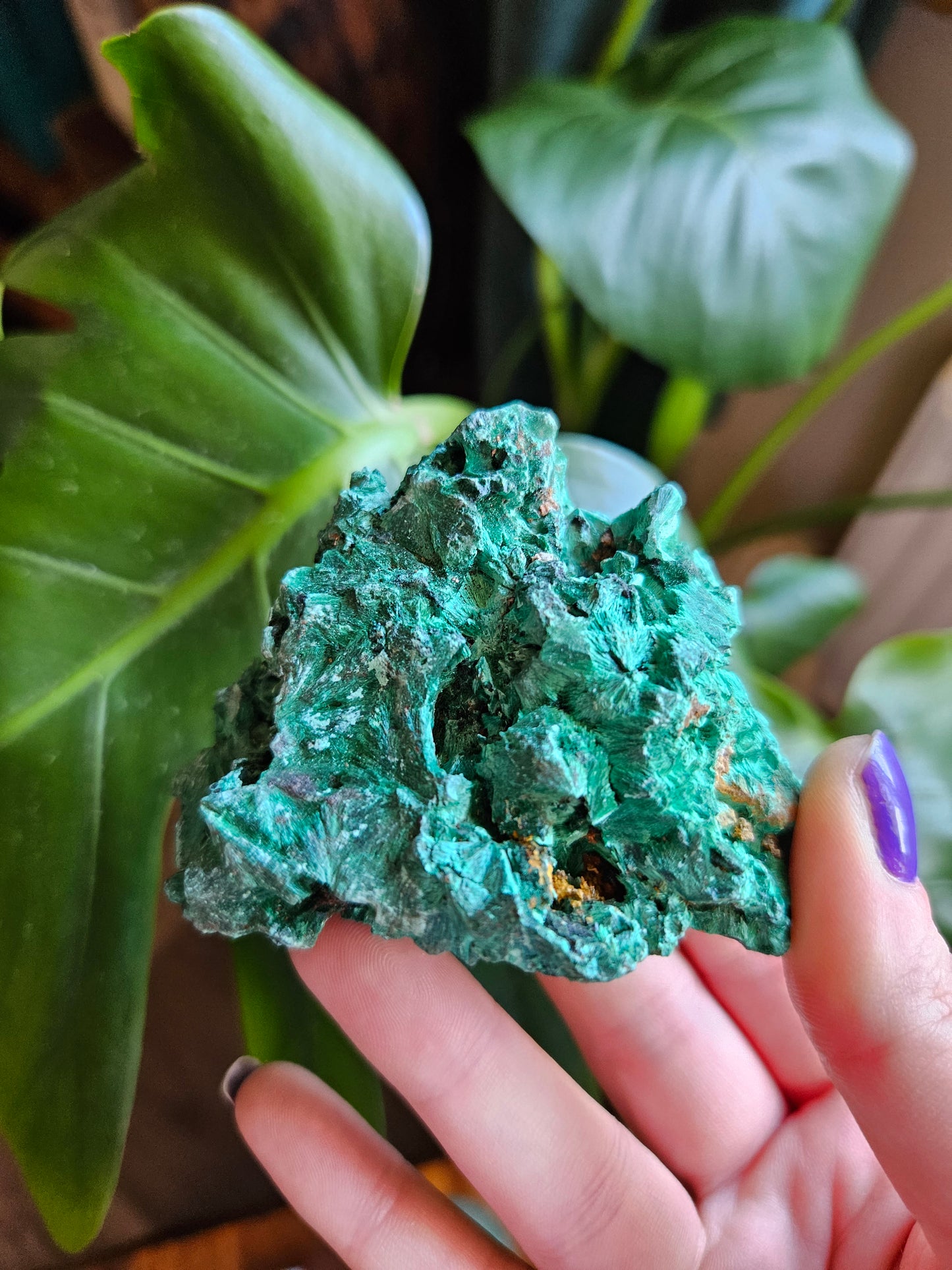 Velvet Malachite specimen - 194g